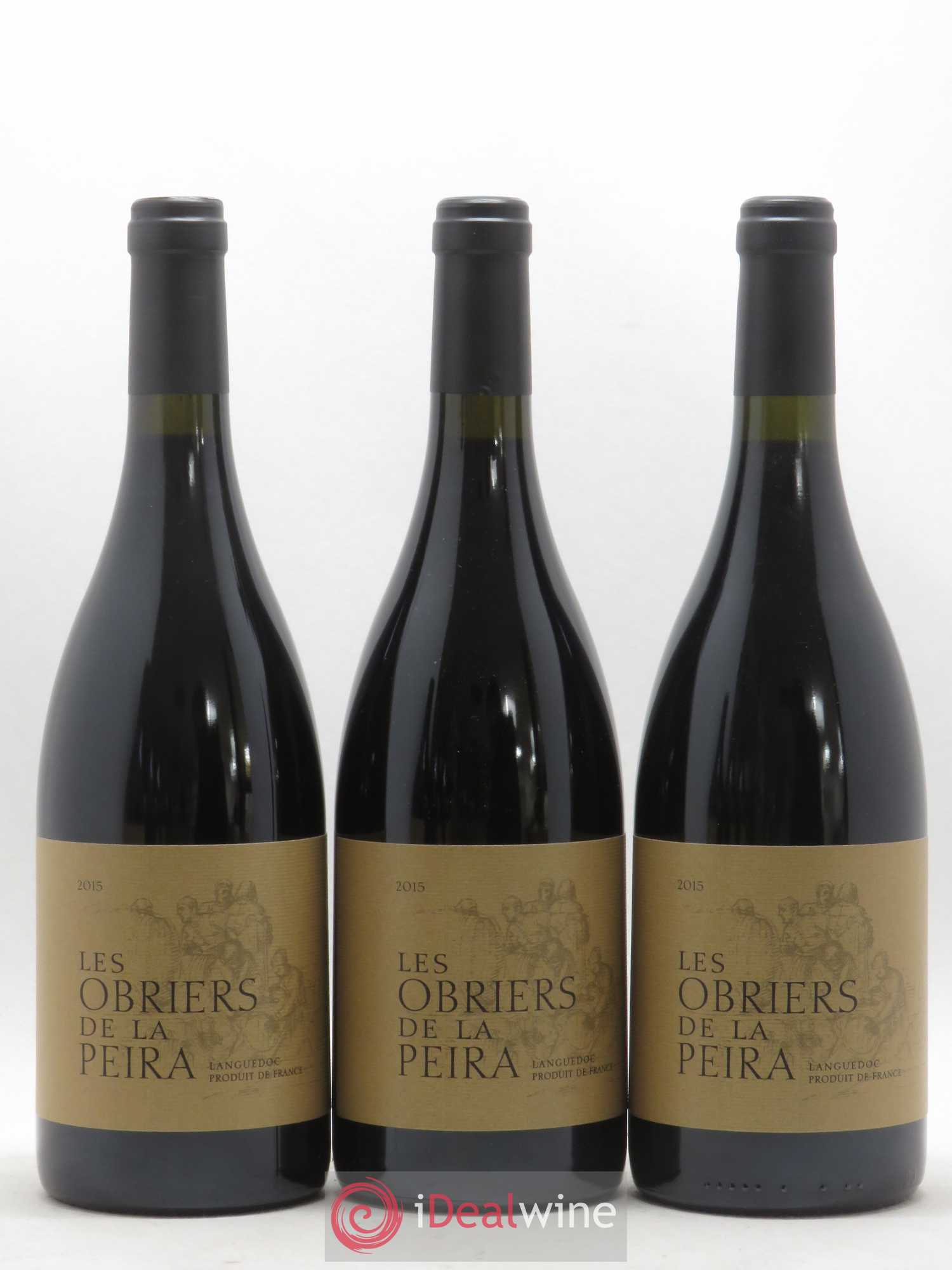 Terrasses du Larzac Domaine de La Pèira en Damaisèla Les Obriers de la Pèira Karine Ahton et Robert Dougan 2015 - Posten von 6 Flaschen - 3