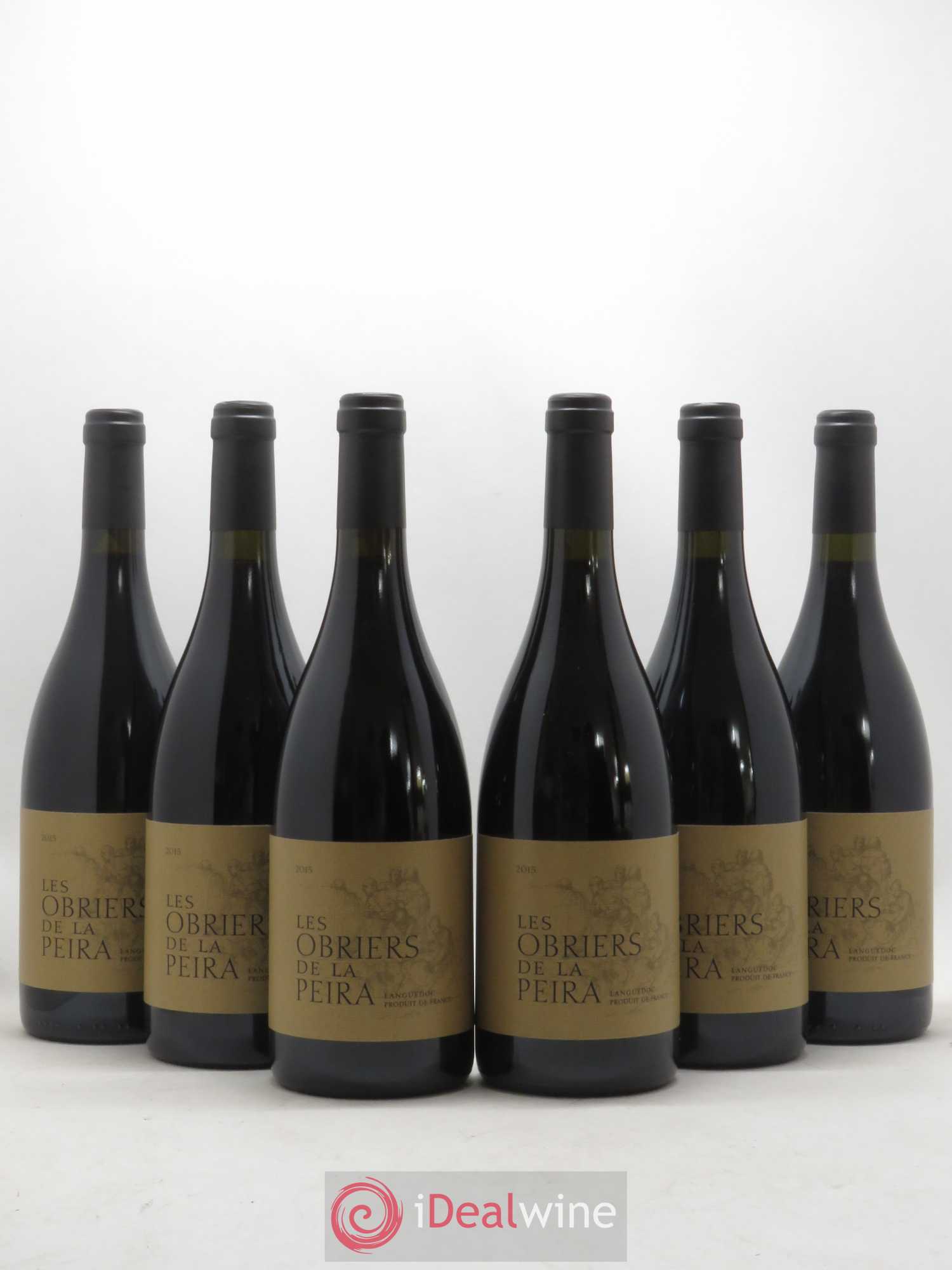 Terrasses du Larzac Domaine de La Pèira en Damaisèla Les Obriers de la Pèira Karine Ahton et Robert Dougan 2015 - Posten von 6 Flaschen - 0