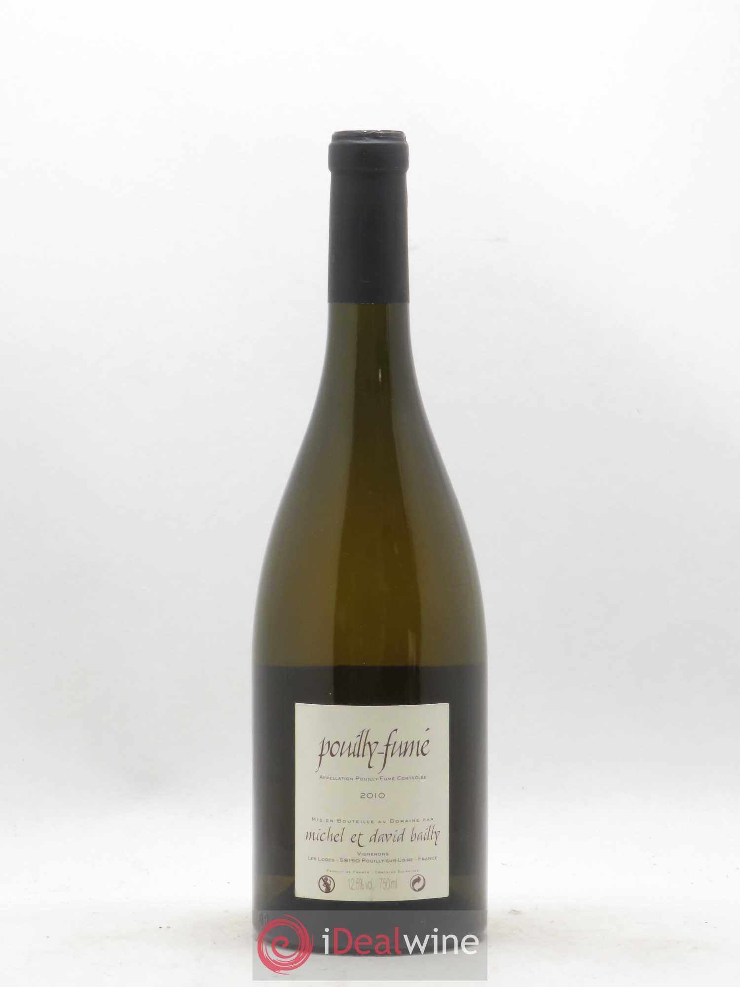 Pouilly-Fumé Les Tonnes Michel Et David Bailly 2010 - Posten von 1 Flasche - 1