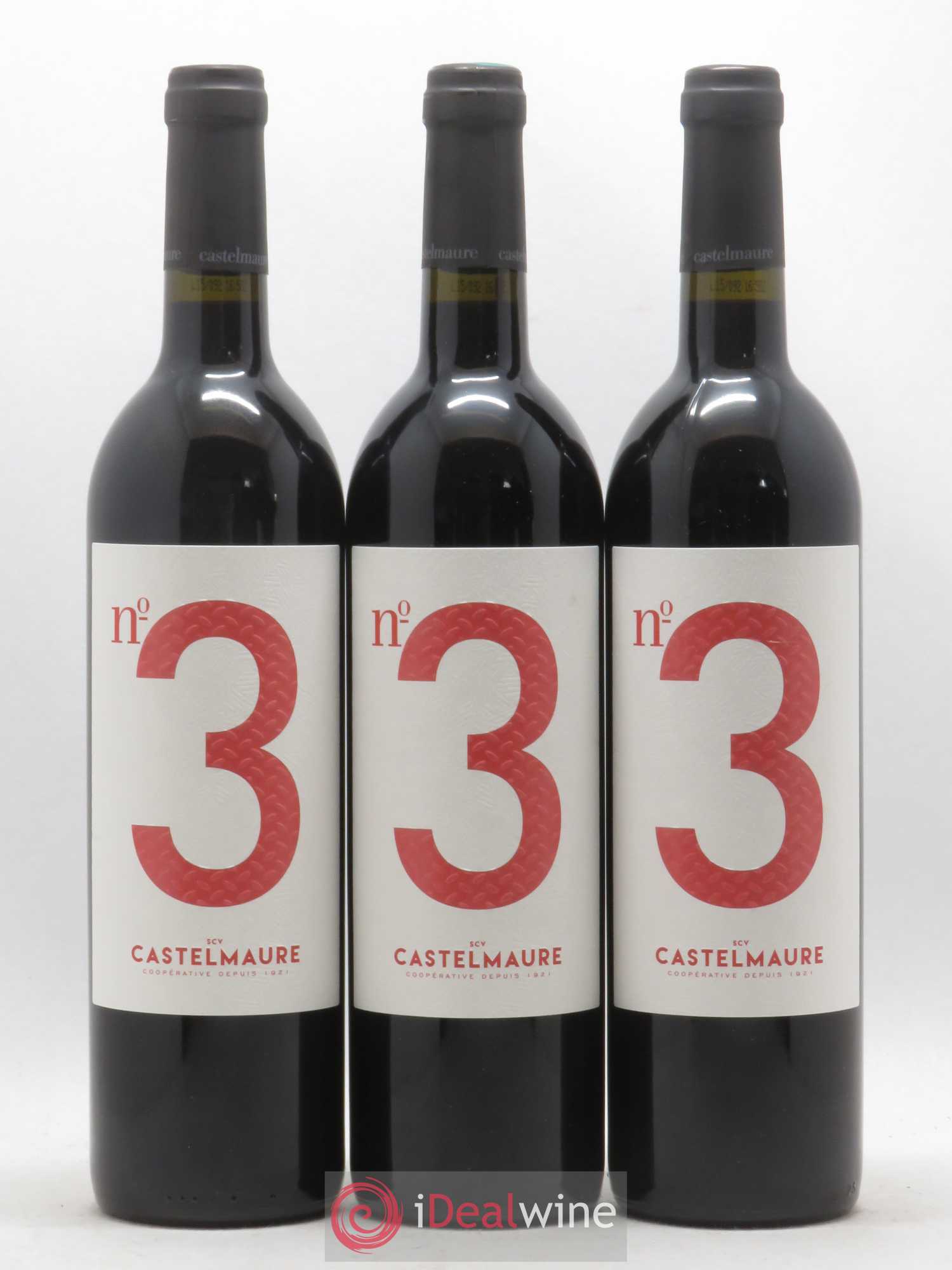 Corbières N°3 Castelmaure 2013 - Lot de 3 bouteilles - 0