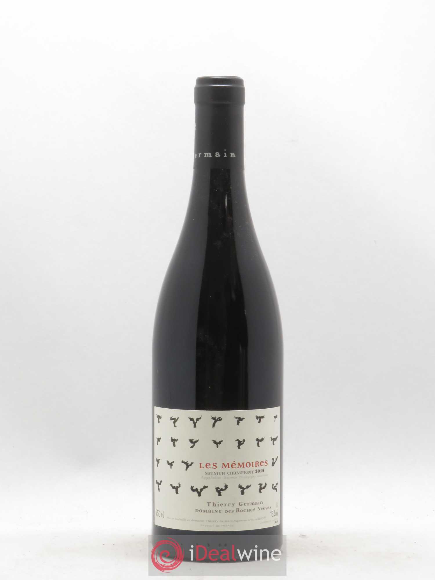 Saumur-Champigny Les Mémoires Domaine des Roches Neuves - Thierry Germain 2015 - Lot de 1 bouteille - 0