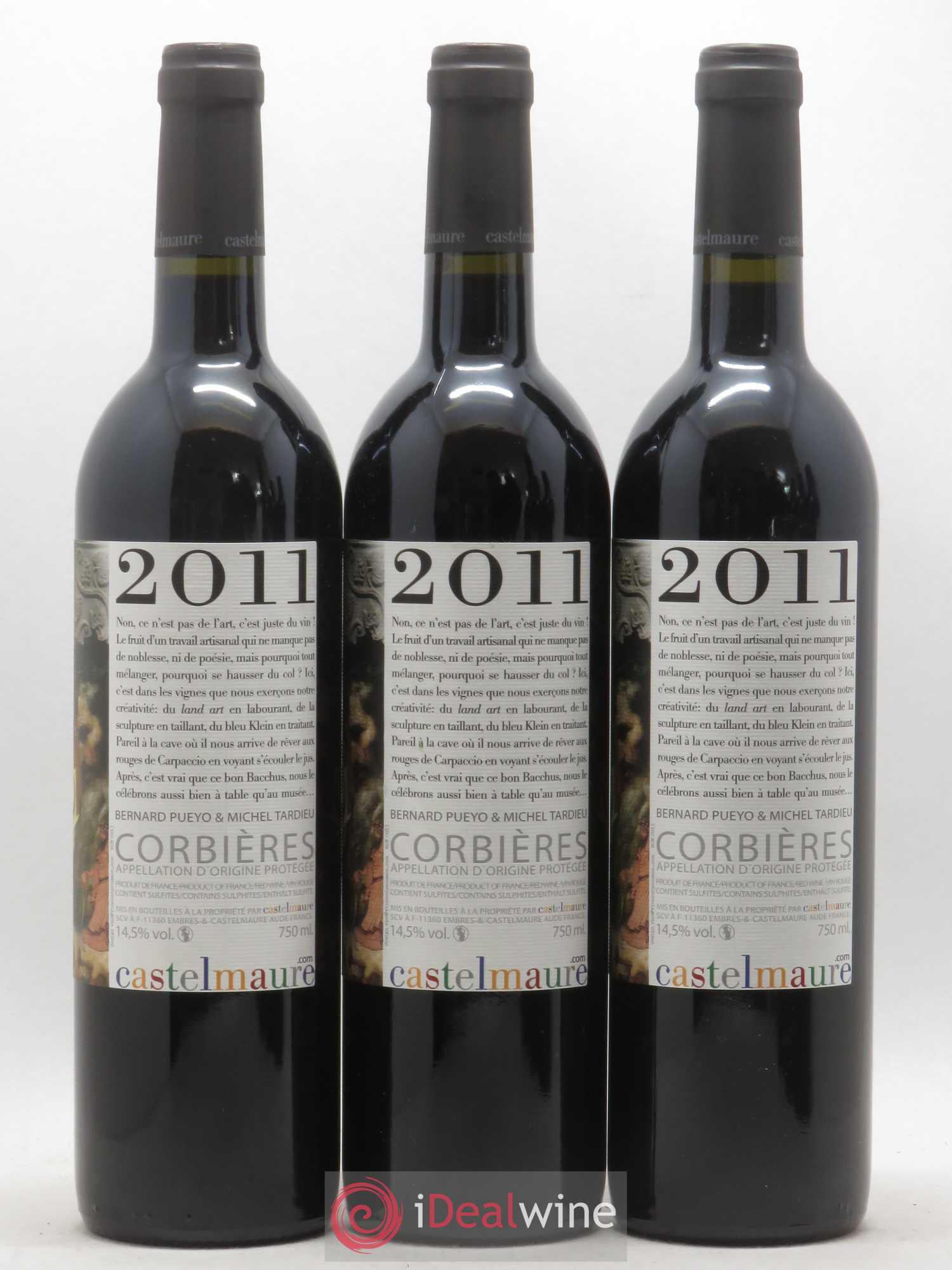 Corbières N°3 Castelmaure 2011 - Lot de 6 bouteilles - 2