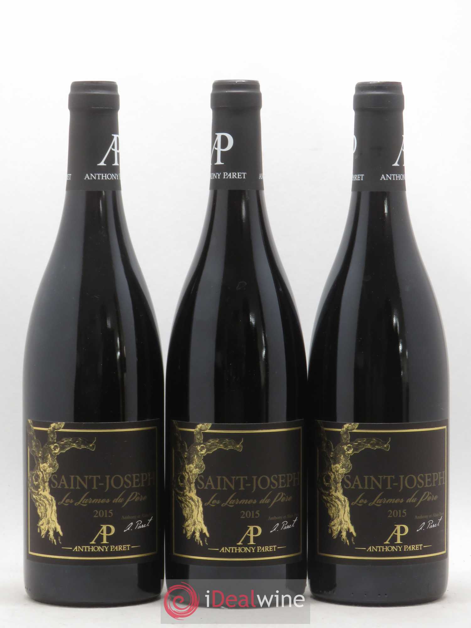Saint-Joseph Les Larmes du Pere Anthony Paret 2015 - Posten von 3 Flaschen - 0