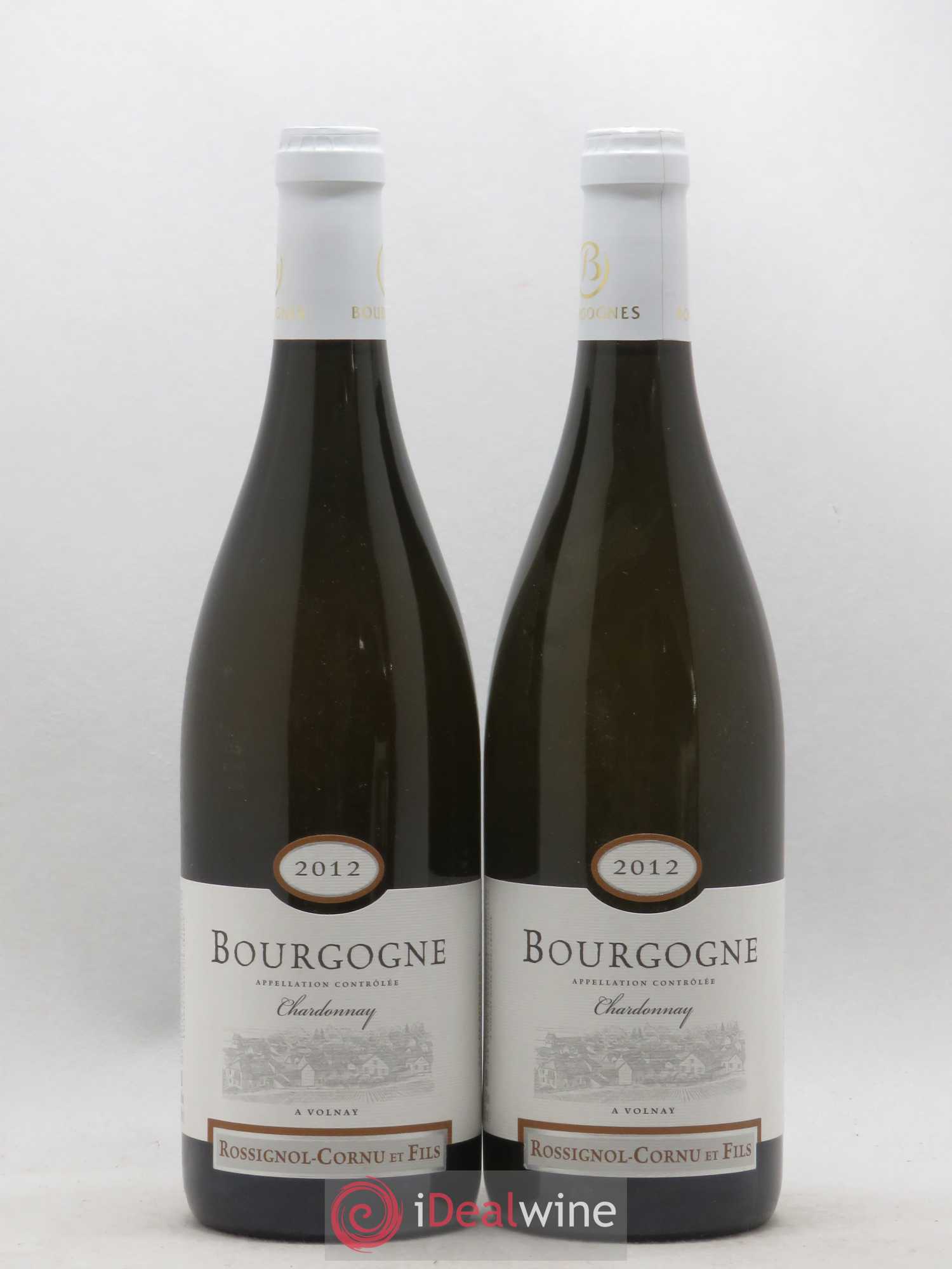 Bourgogne Chardonnay Domaine Rossignol Cornu 2012 - Posten von 2 Flaschen - 0