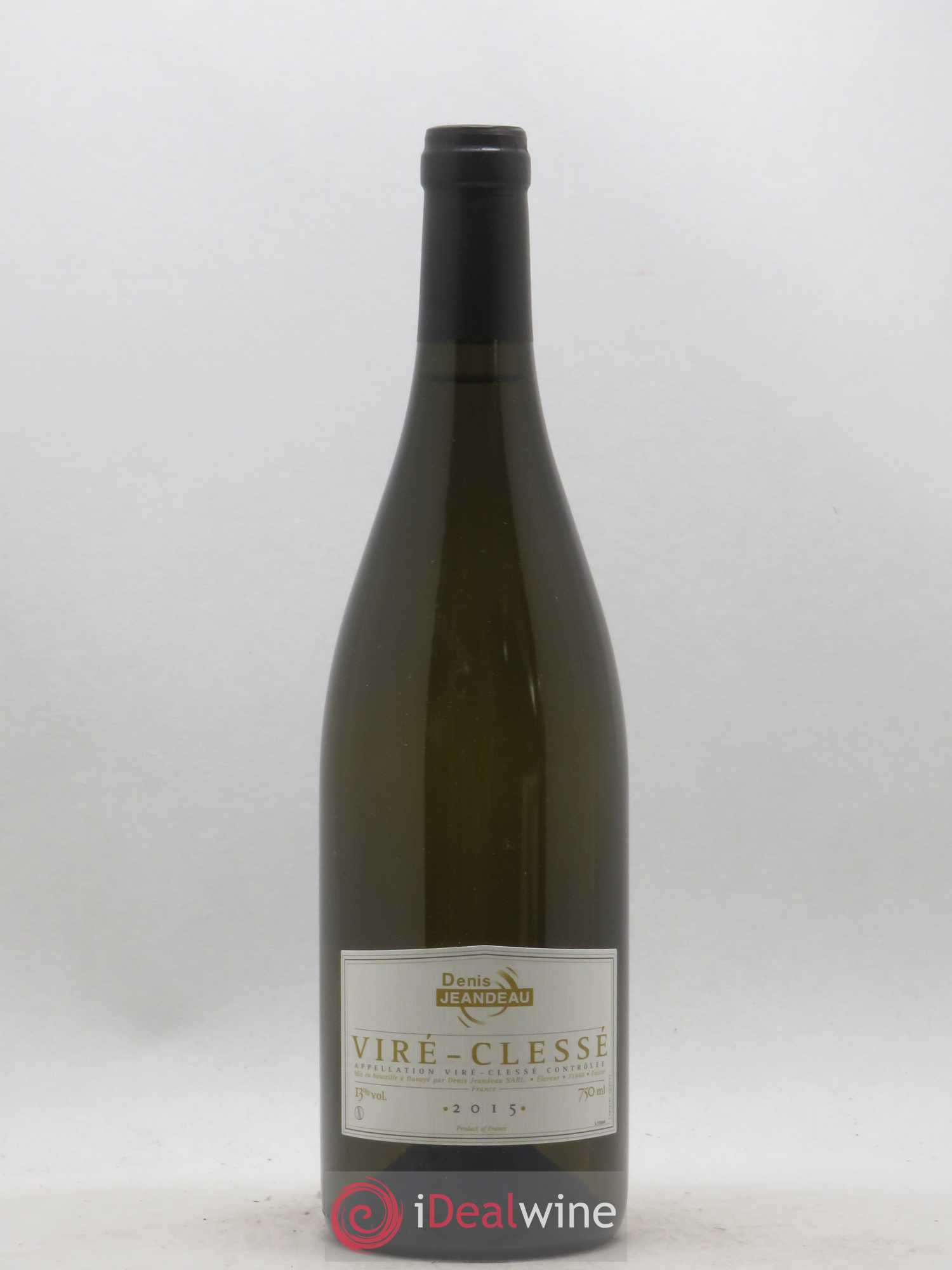 Viré-Clessé Domaine Jeandeau 2015 - Posten von 1 Flasche - 0