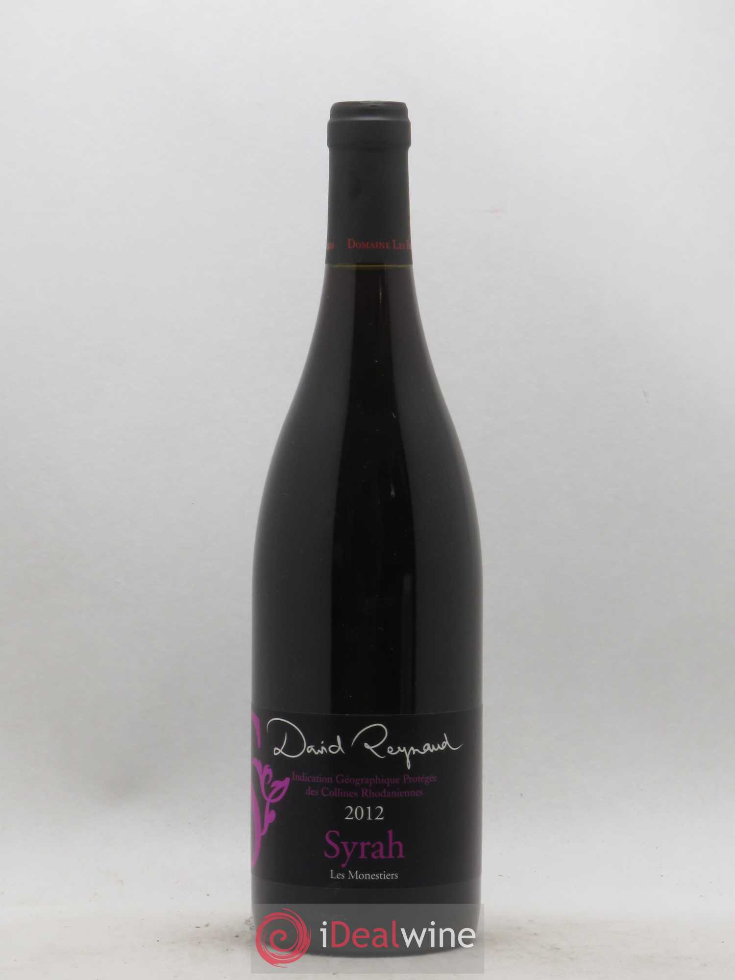 Collines Rhodaniennes Syrah Les Monestiers Domaine David Reynaud 2012 - Posten von 1 Flasche - 0