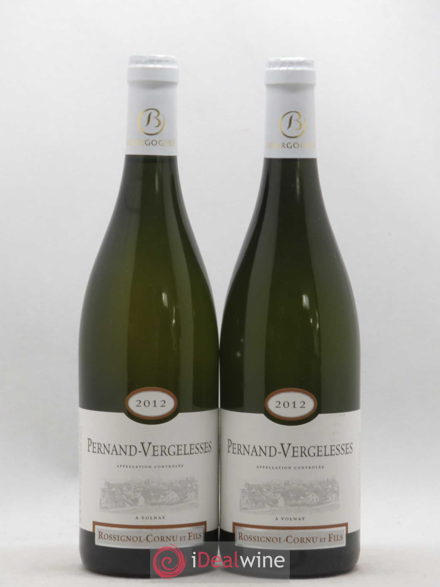 Pernand-Vergelesses Domaine Rossignol Cornut 2012 - Posten von 2 Flaschen - 0