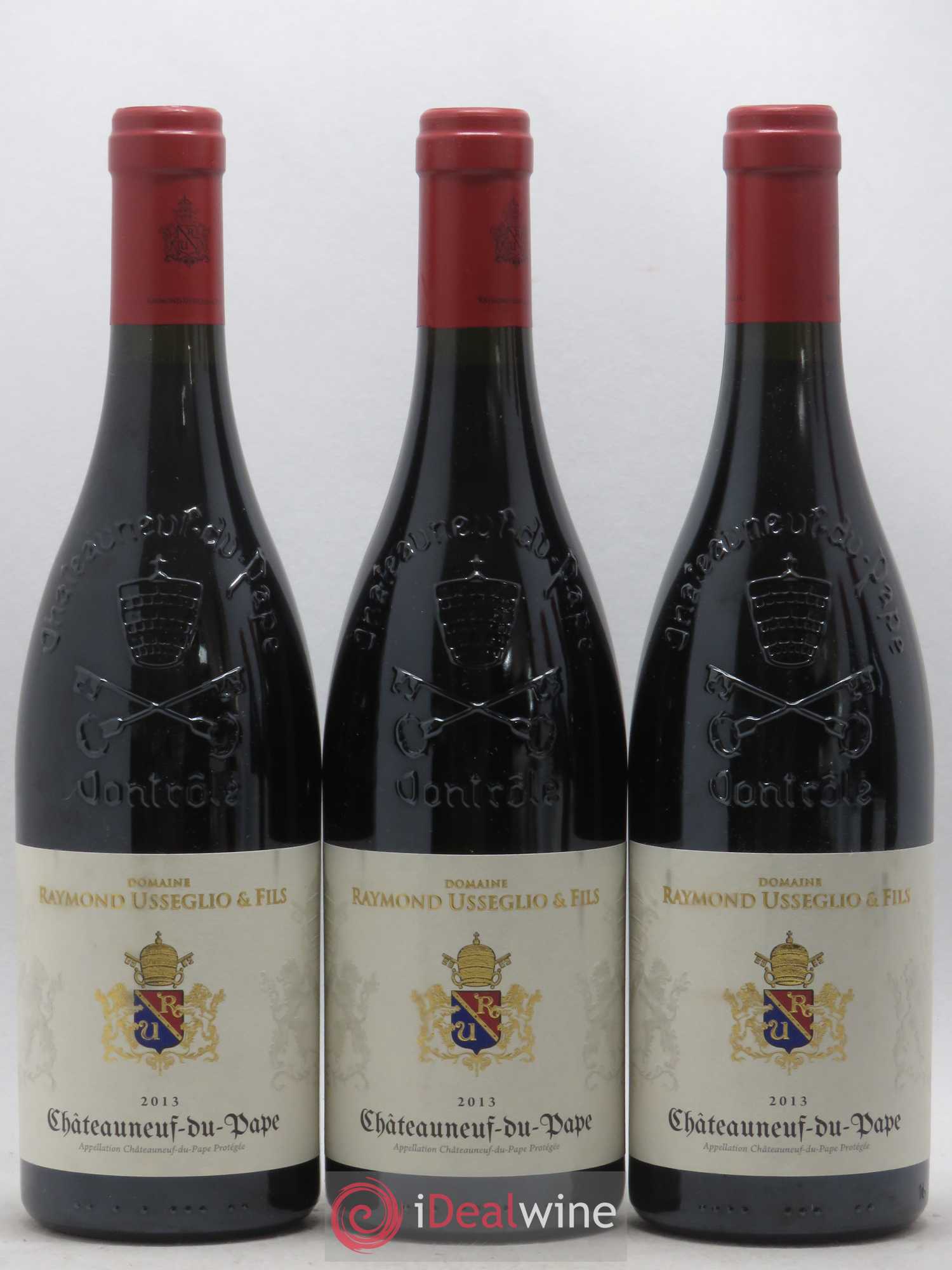 Châteauneuf-du-Pape Raymond Usseglio & Fils (Domaine) 2013 - Lot de 3 bouteilles - 0