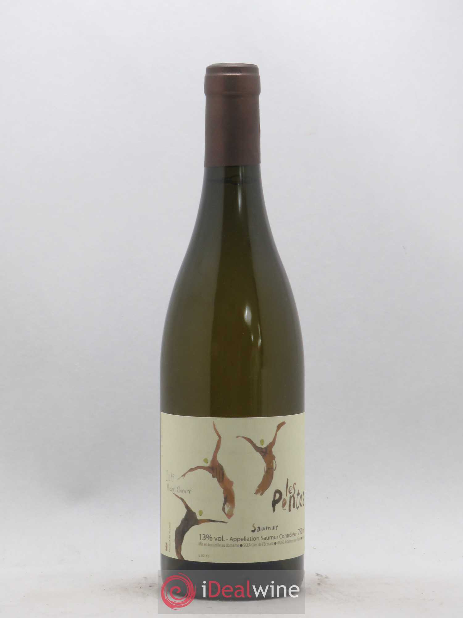Saumur Clos de l'Ecotard - Michel Chevré Les Pentes 2015 - Posten von 1 Flasche - 0