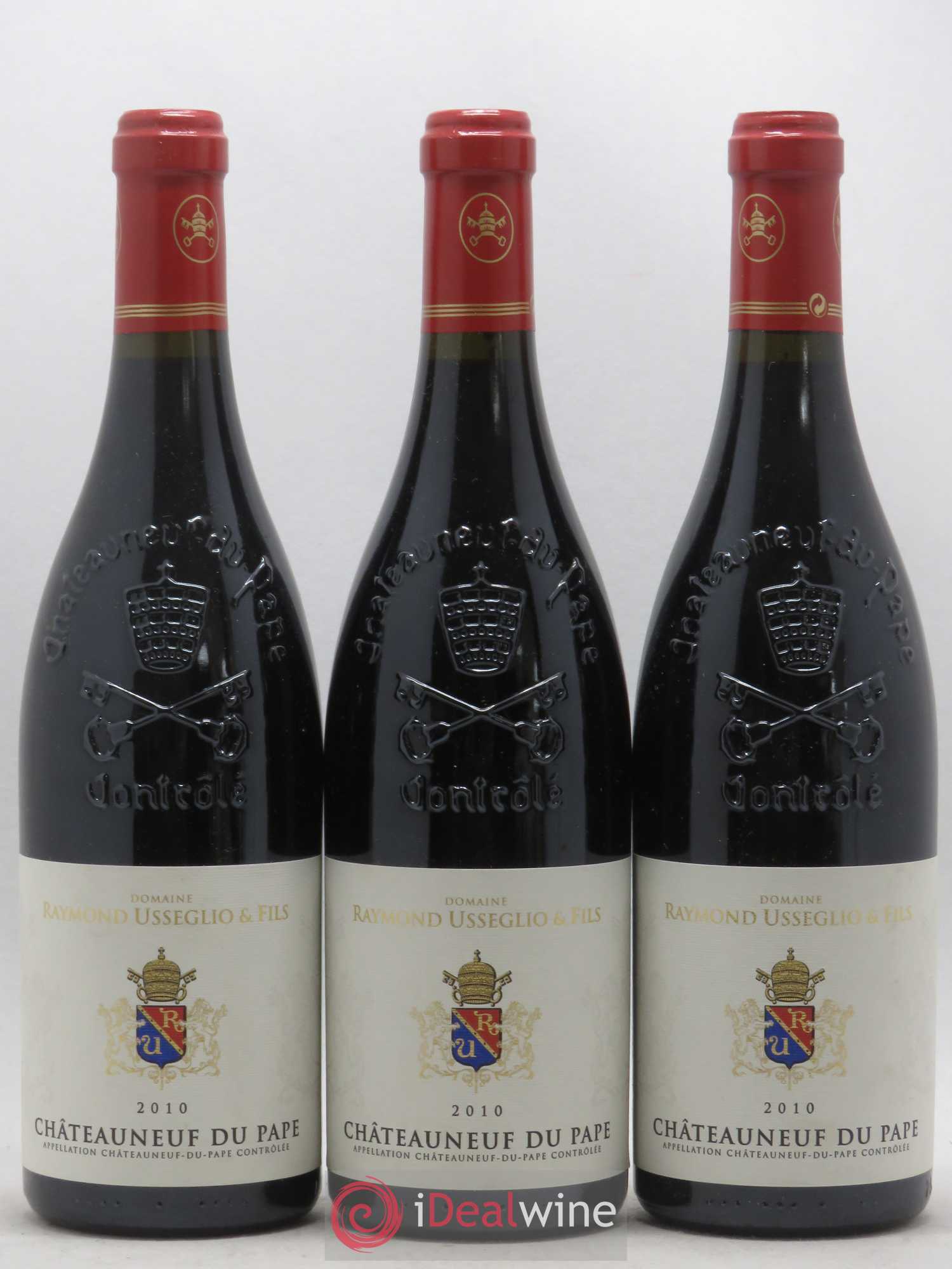 Châteauneuf-du-Pape Raymond Usseglio & Fils (Domaine) 2010 - Lot de 3 bouteilles - 0