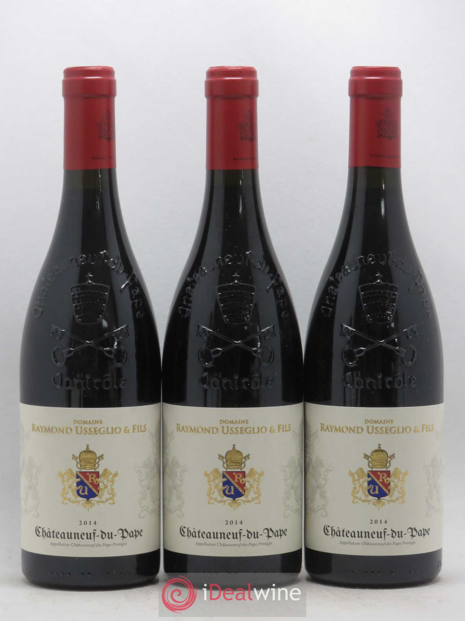 Châteauneuf-du-Pape Raymond Usseglio & Fils (Domaine) 2014 - Lot de 3 bouteilles - 0
