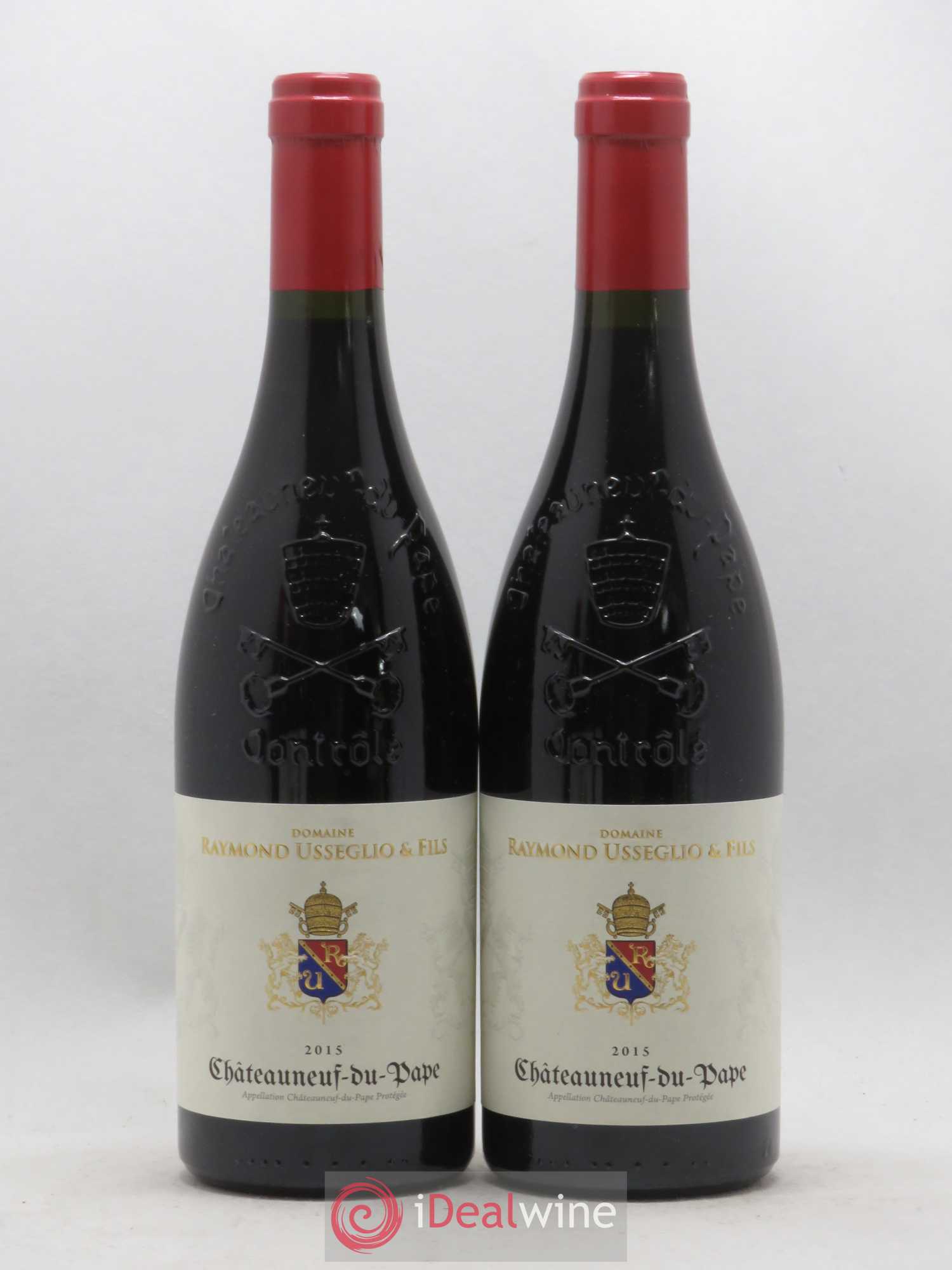 Châteauneuf-du-Pape Raymond Usseglio & Fils (Domaine) 2015 - Lot de 2 bouteilles - 0
