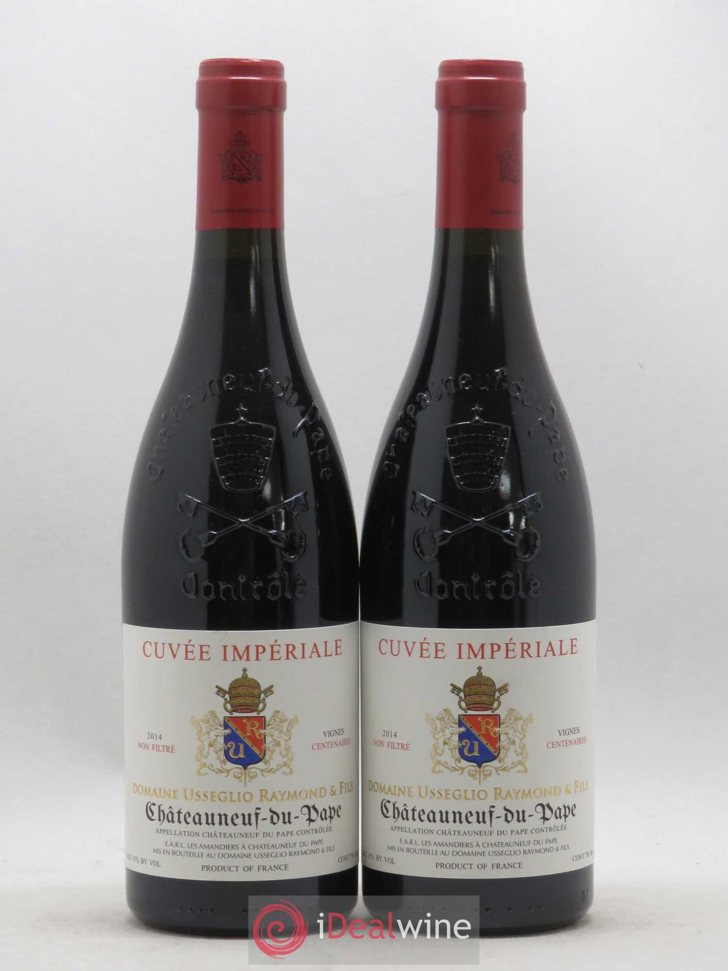 Châteauneuf-du-Pape Cuvée Impériale Raymond Usseglio & Fils (Domaine) 2014 - Lot de 2 bouteilles - 0
