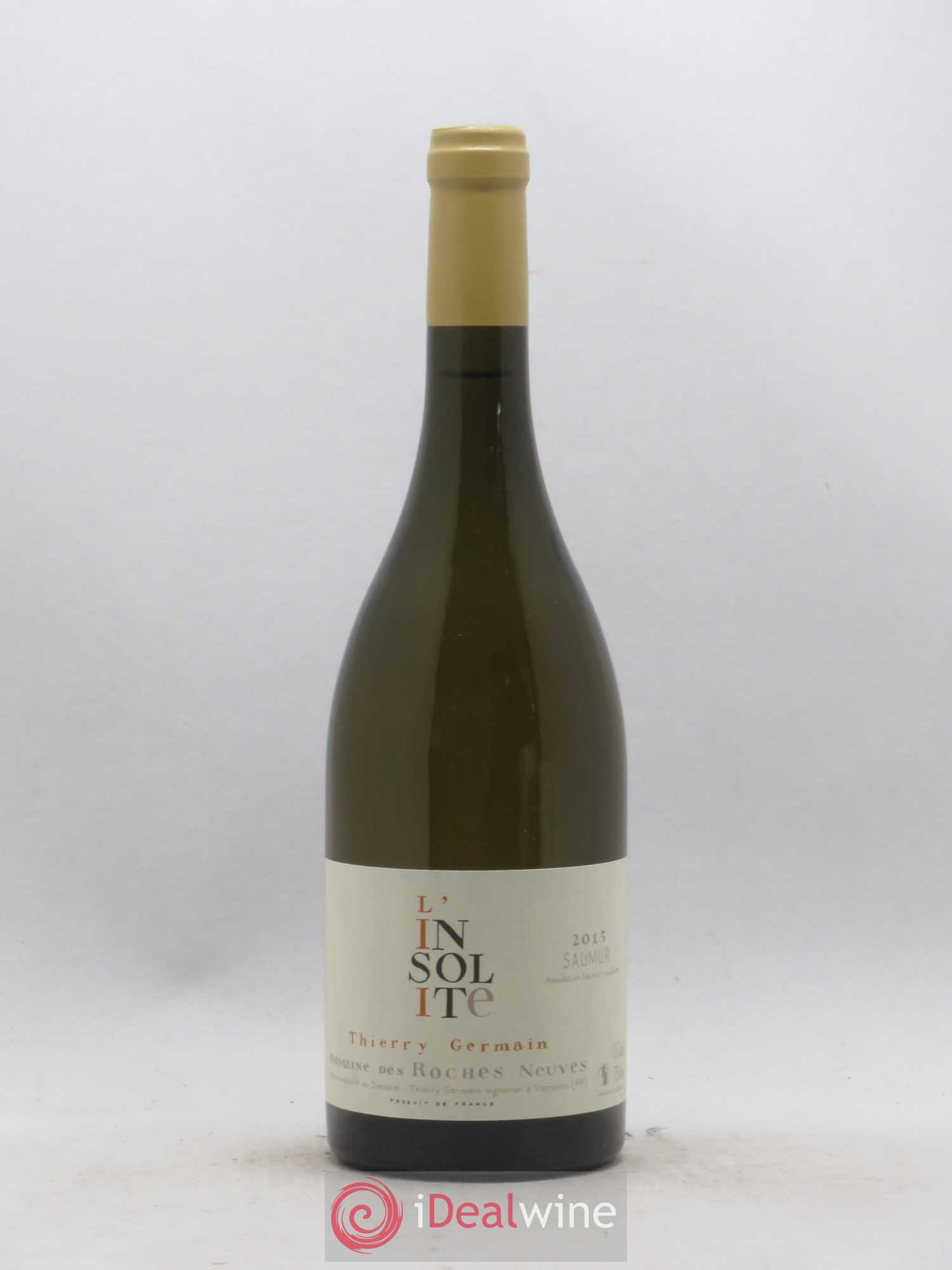 Saumur Insolite Domaine des Roches Neuves - Thierry Germain 2015 - Lot de 1 bouteille - 0