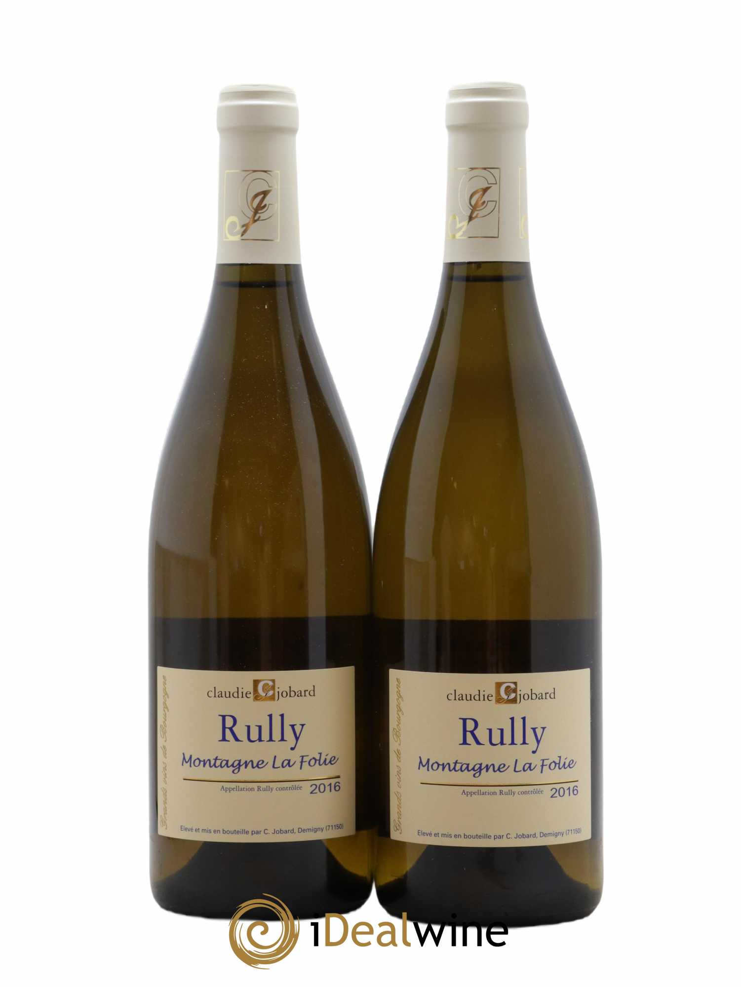 Rully Montagne La Folie Claudie Jobard 2016 - Lot de 2 bouteilles - 0