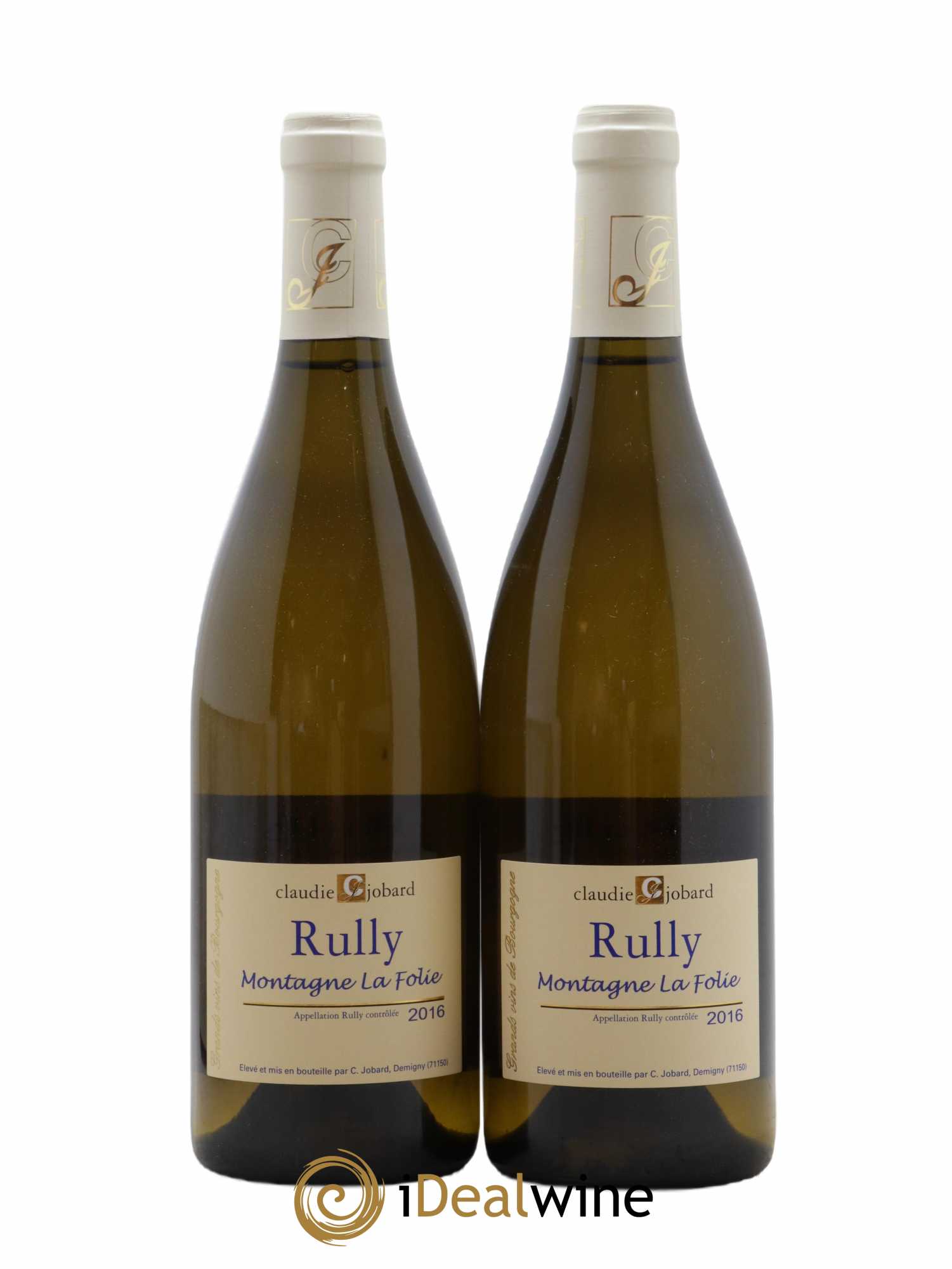 Rully Montagne La Folie Claudie Jobard 2016 - Lot de 2 bouteilles - 0