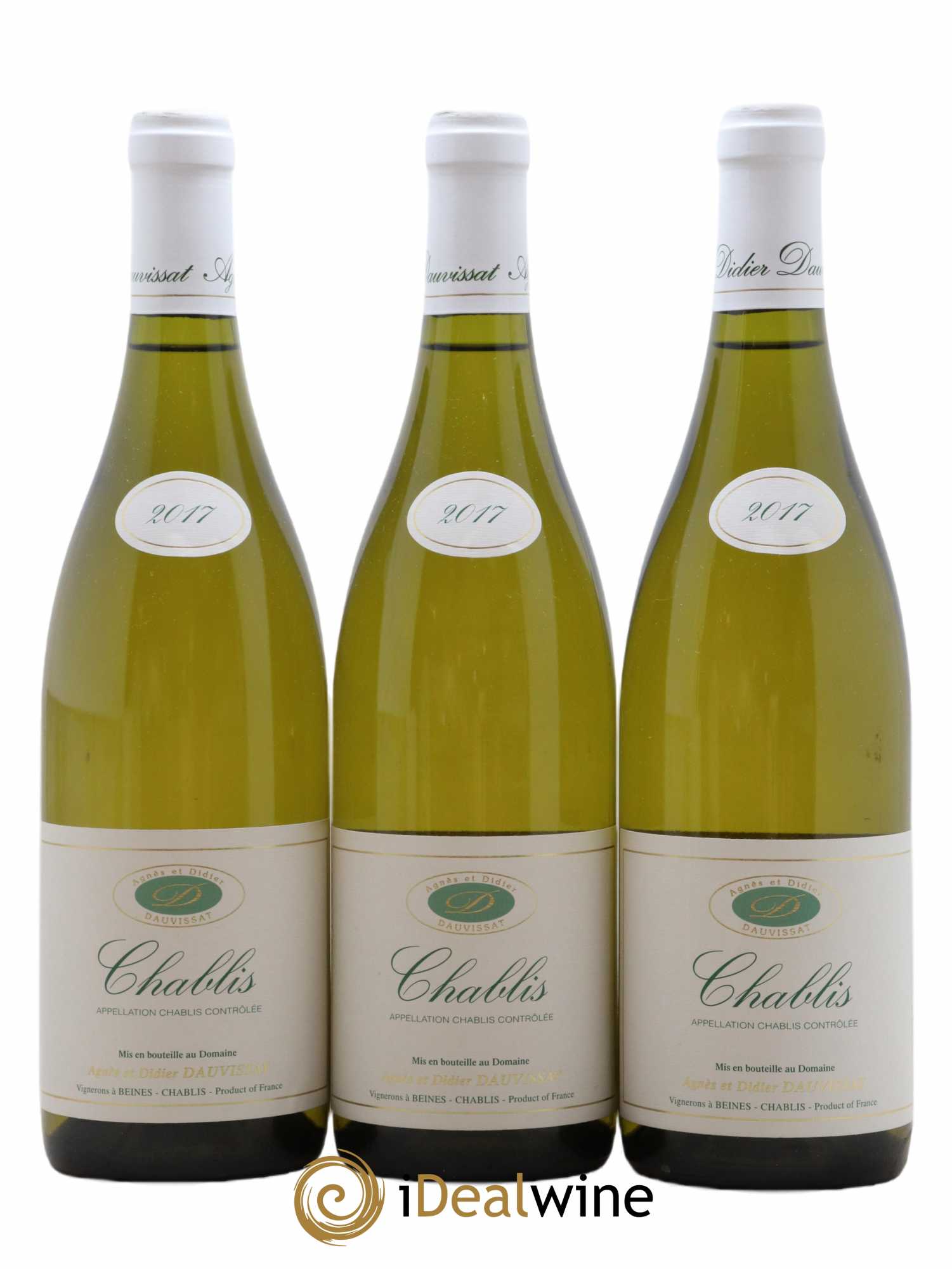 Chablis 2017 - Posten von 3 Flaschen - 0
