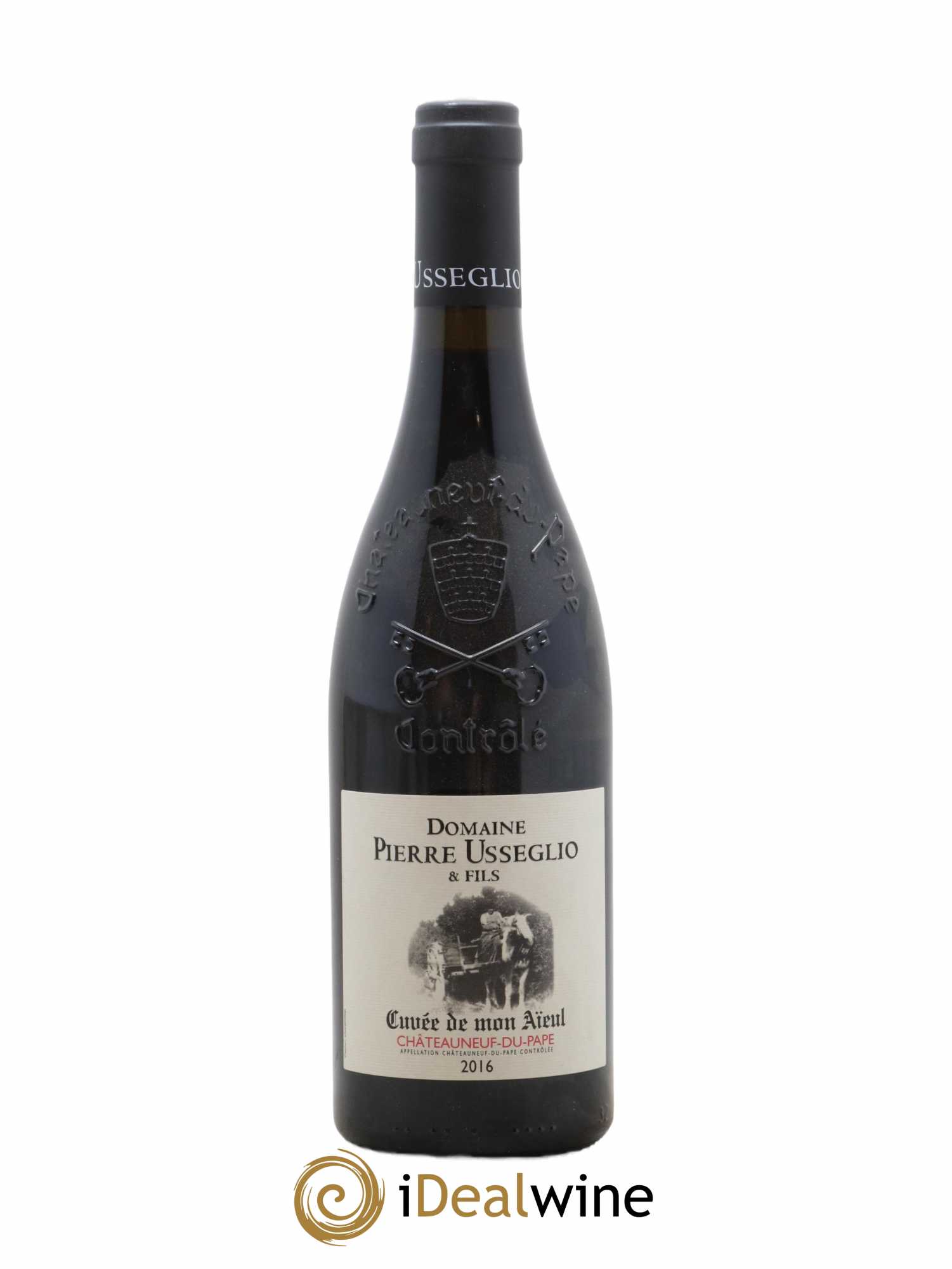 Châteauneuf-du-Pape Cuvée de mon Aïeul Pierre Usseglio & Fils 2016 - Lot de 1 bouteille - 0