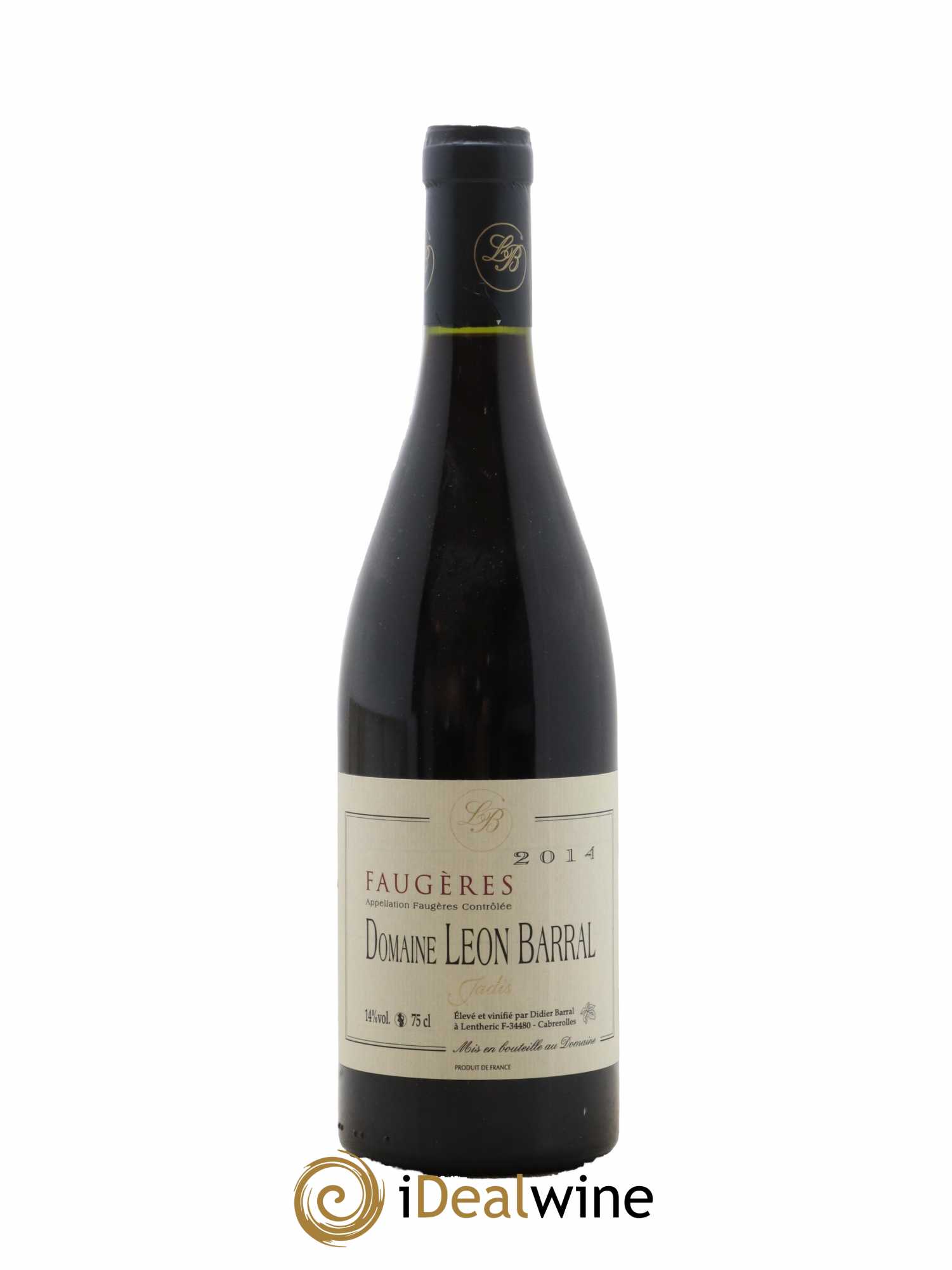 Faugères Jadis Domaine Léon Barral 2014 - Lot de 1 bouteille - 0