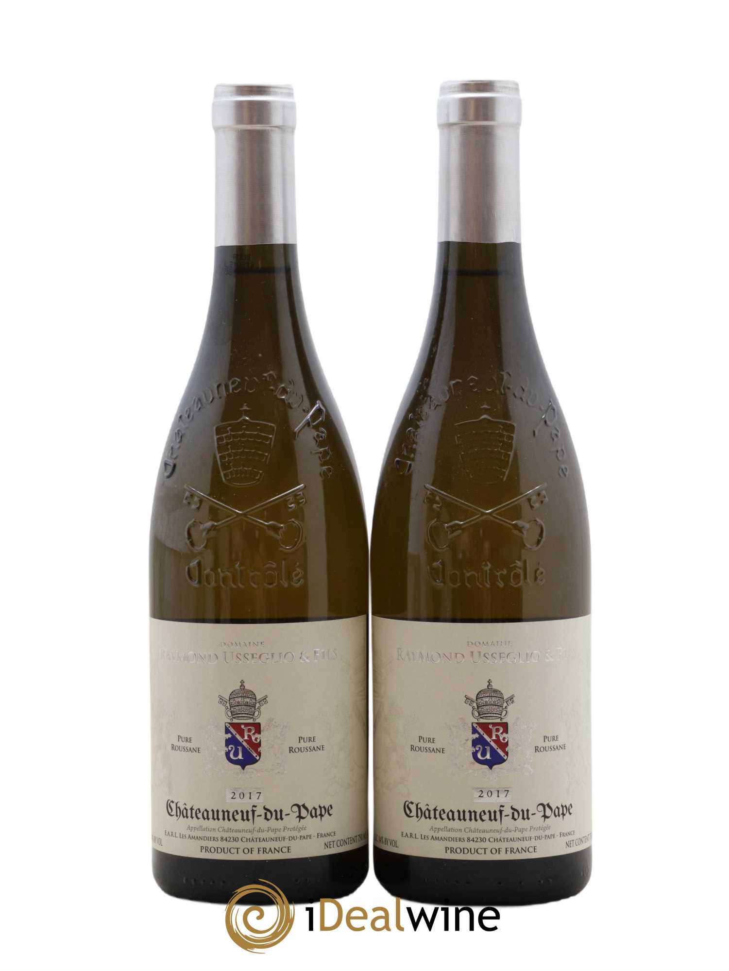 Châteauneuf-du-Pape Raymond Usseglio & Fils (Domaine) 2017 - Lot de 2 bouteilles - 0