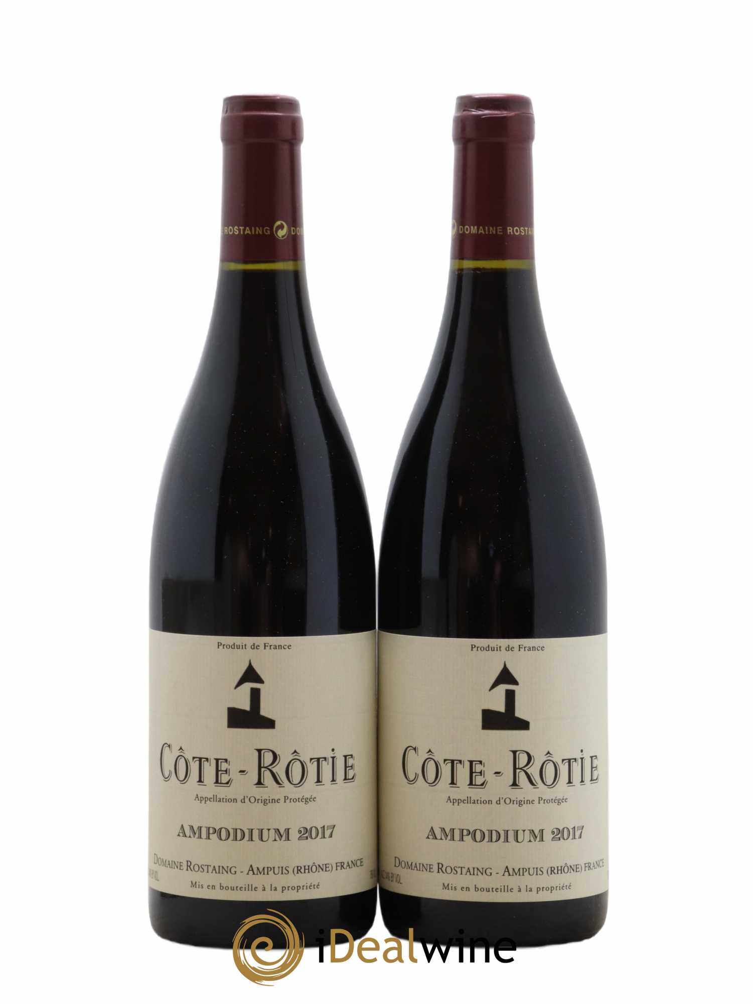 Côte-Rôtie Ampodium René Rostaing 2017 - Posten von 2 Flaschen - 0
