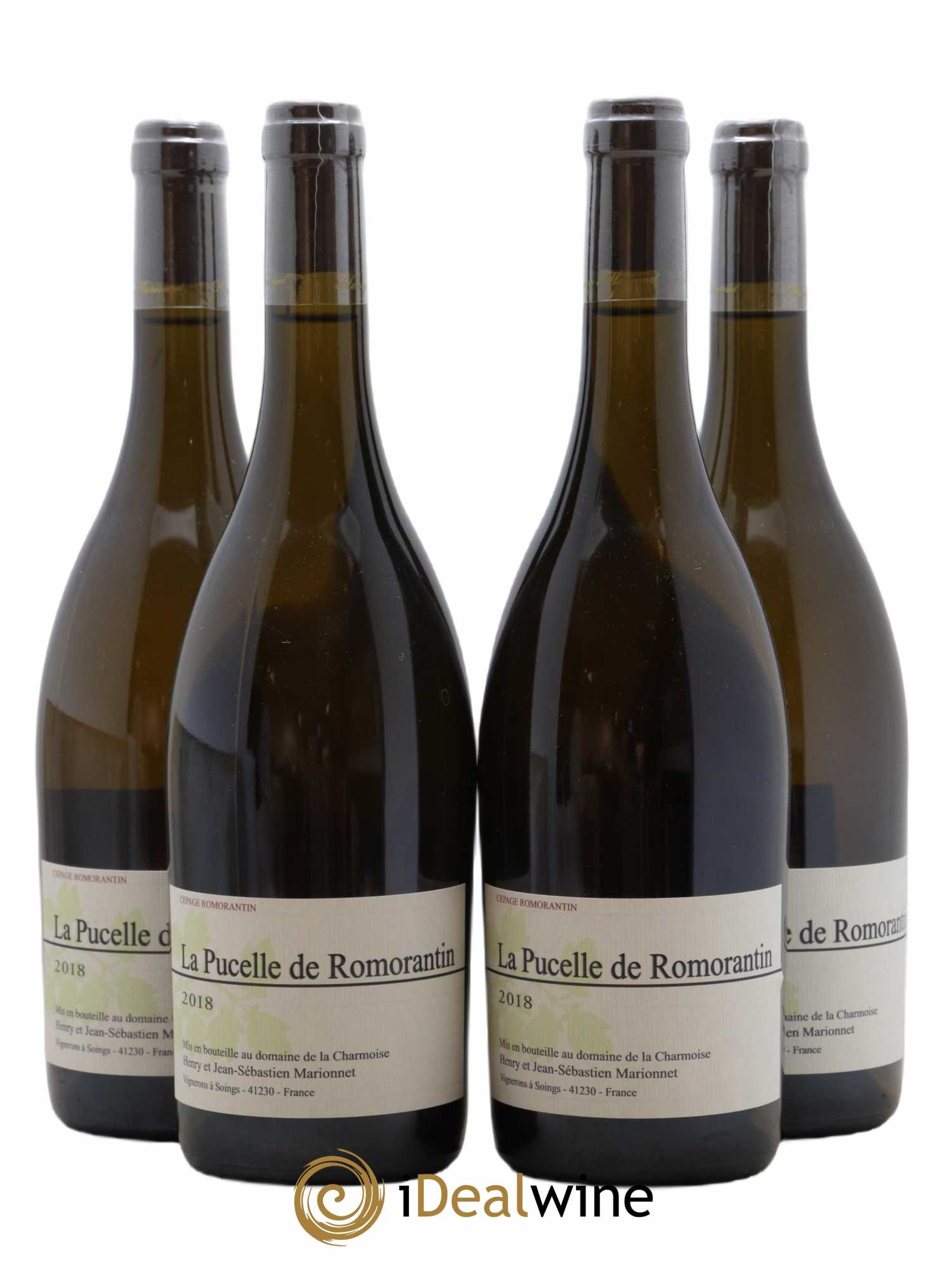 Vin de France La Pucelle de Romorantin Henry Marionnet 2018 - Lot de 4 bouteilles - 0