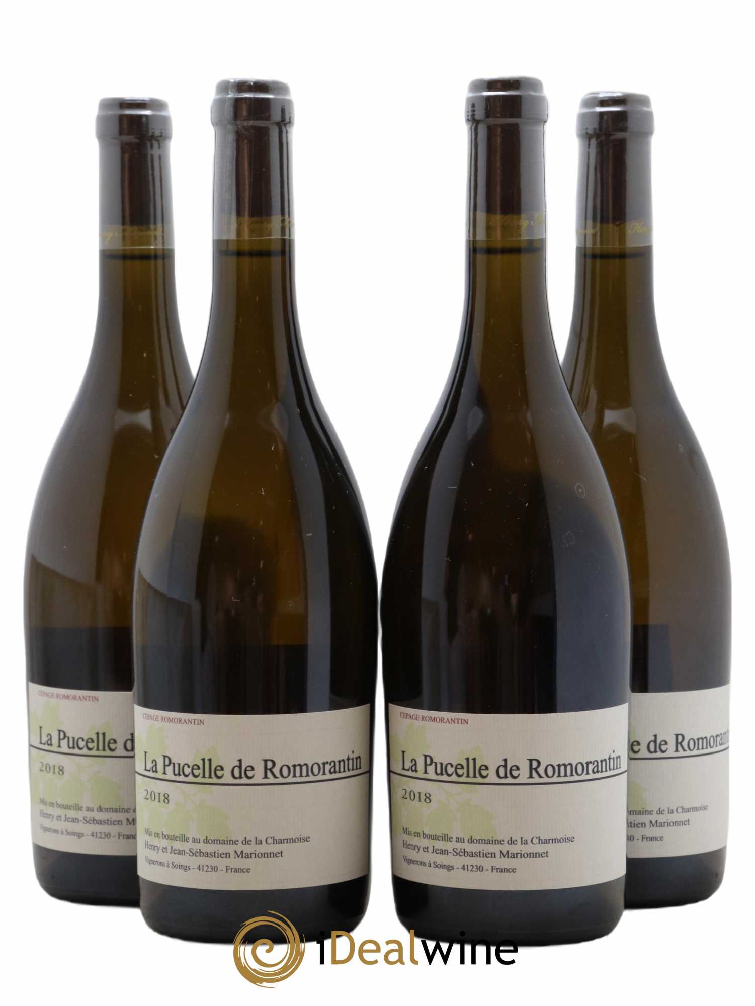 Vin de France La Pucelle de Romorantin Henry Marionnet 2018 - Lot de 4 bouteilles - 0