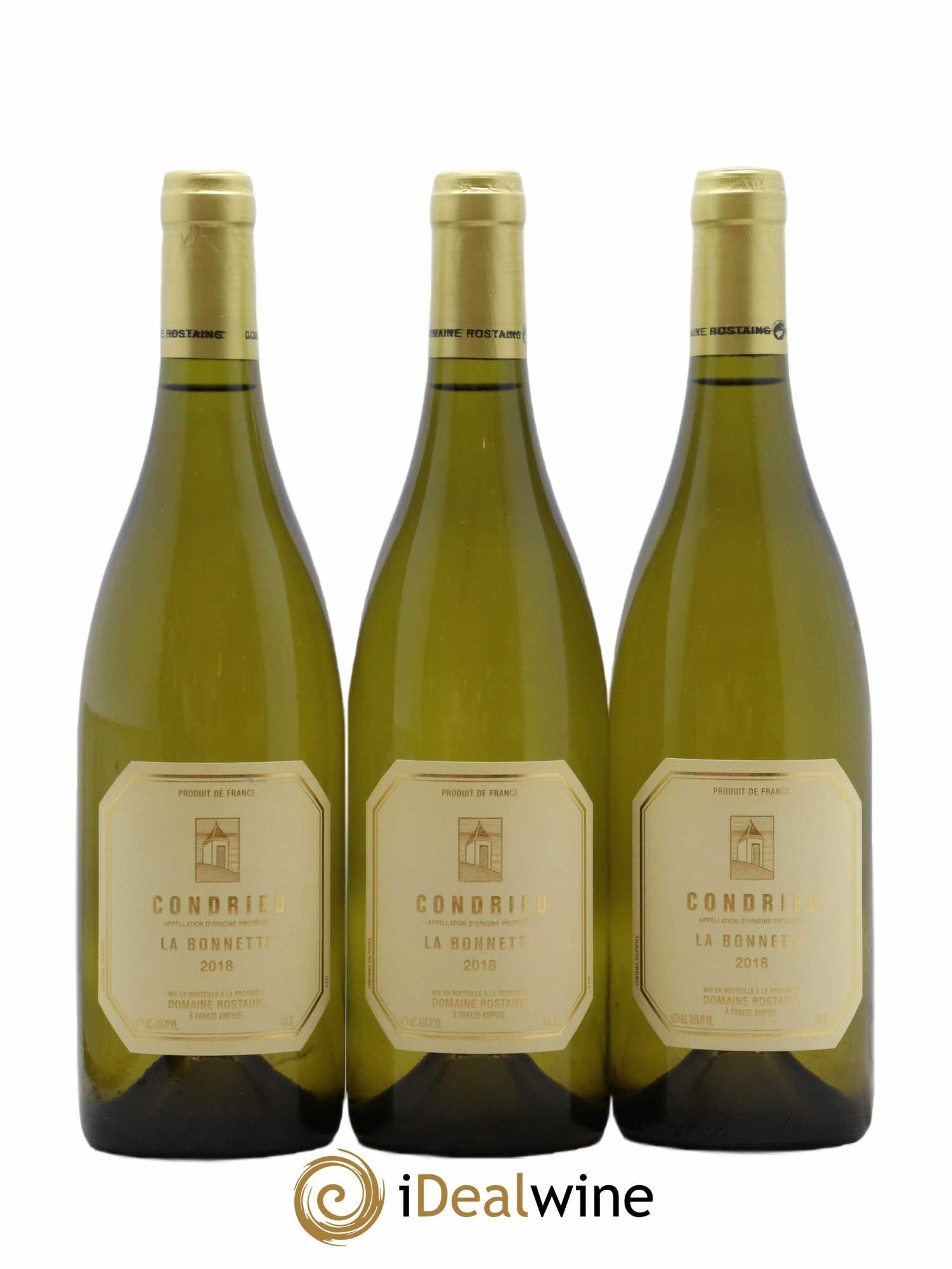 Condrieu Bonette Rostaing 2018 - Lot de 3 bouteilles - 0