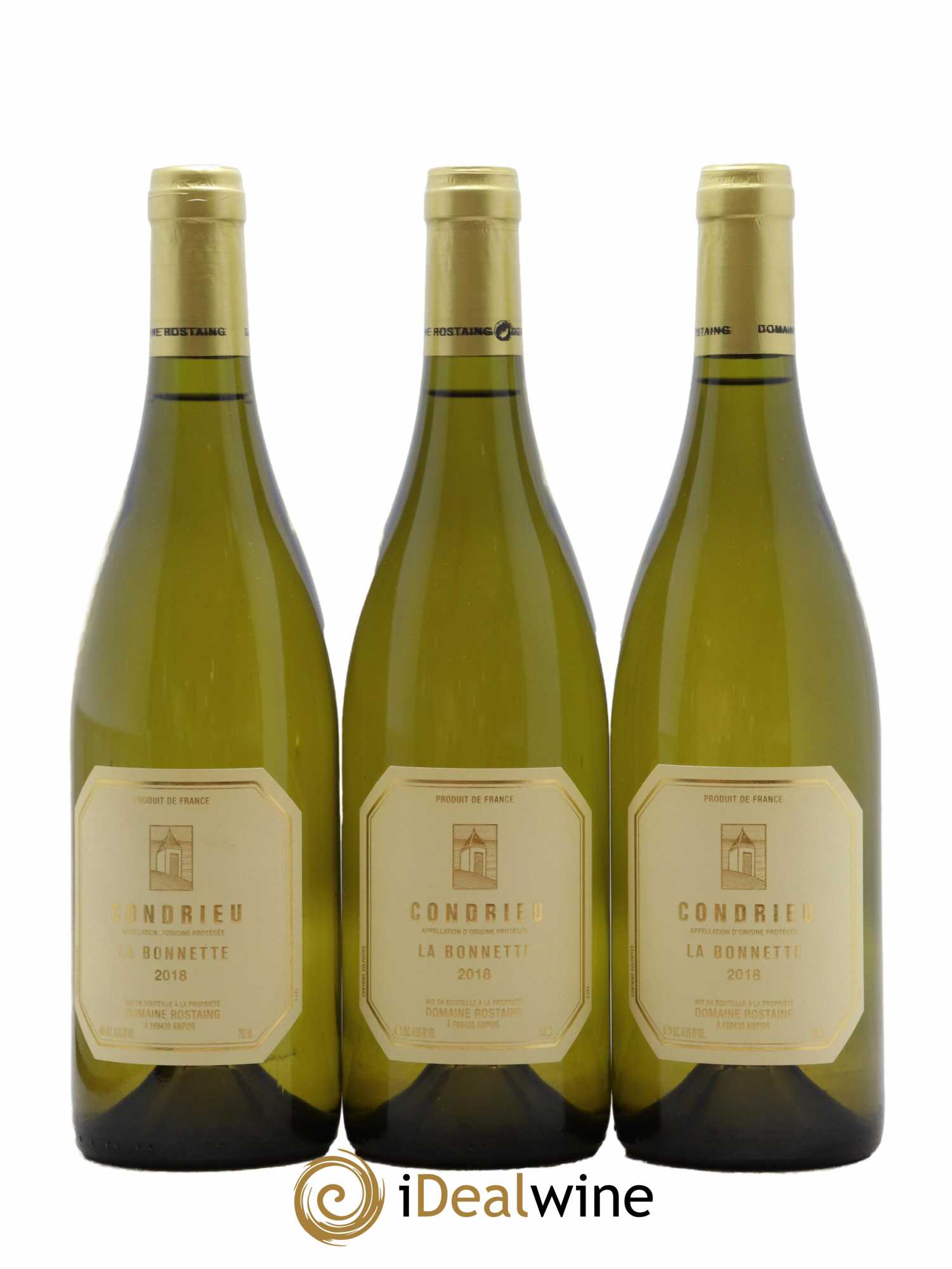 Condrieu Bonette Rostaing 2018 - Lot de 3 bouteilles - 0
