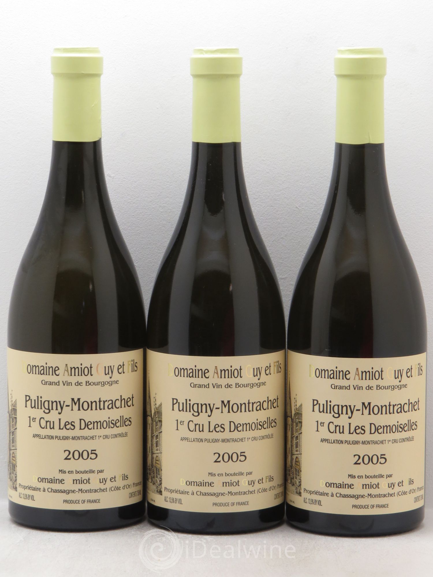 Puligny-Montrachet 1er Cru Amiot 2005 - Lot de 3 bouteilles - 0