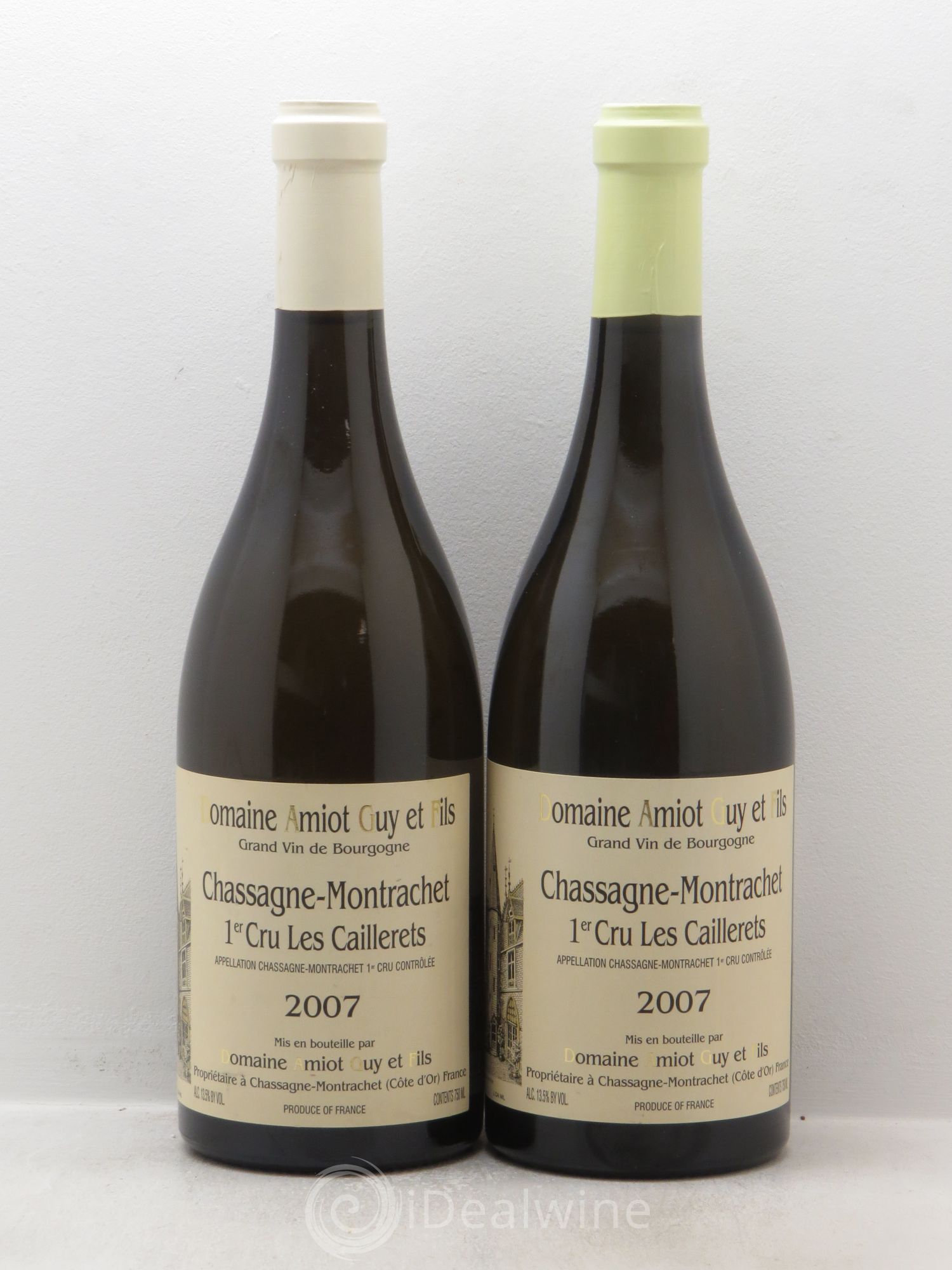 Chassagne-Montrachet 1er Cru Amiot 2007 - Lot de 2 bouteilles - 0