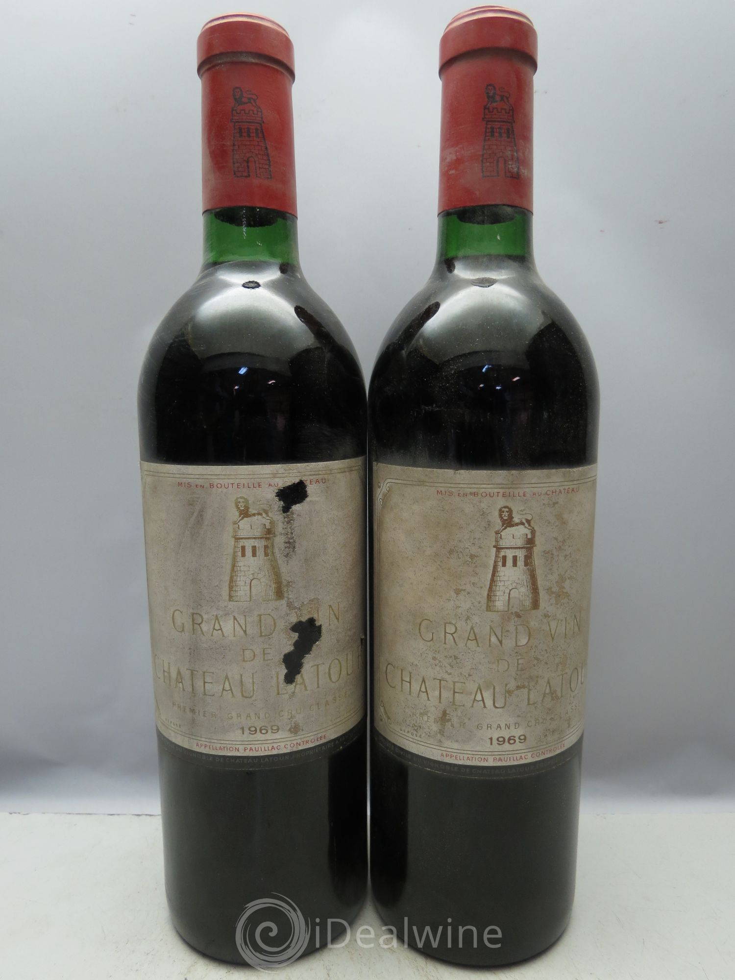 Château Latour 1er Grand Cru Classé 1969 - Lot de 12 bouteilles - 3