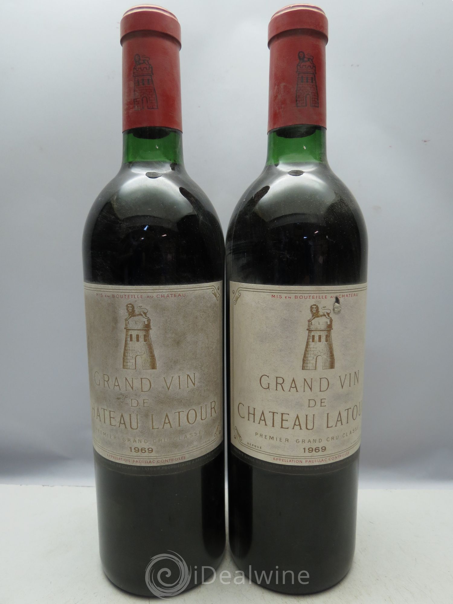 Château Latour 1er Grand Cru Classé 1969 - Lot de 12 bouteilles - 5