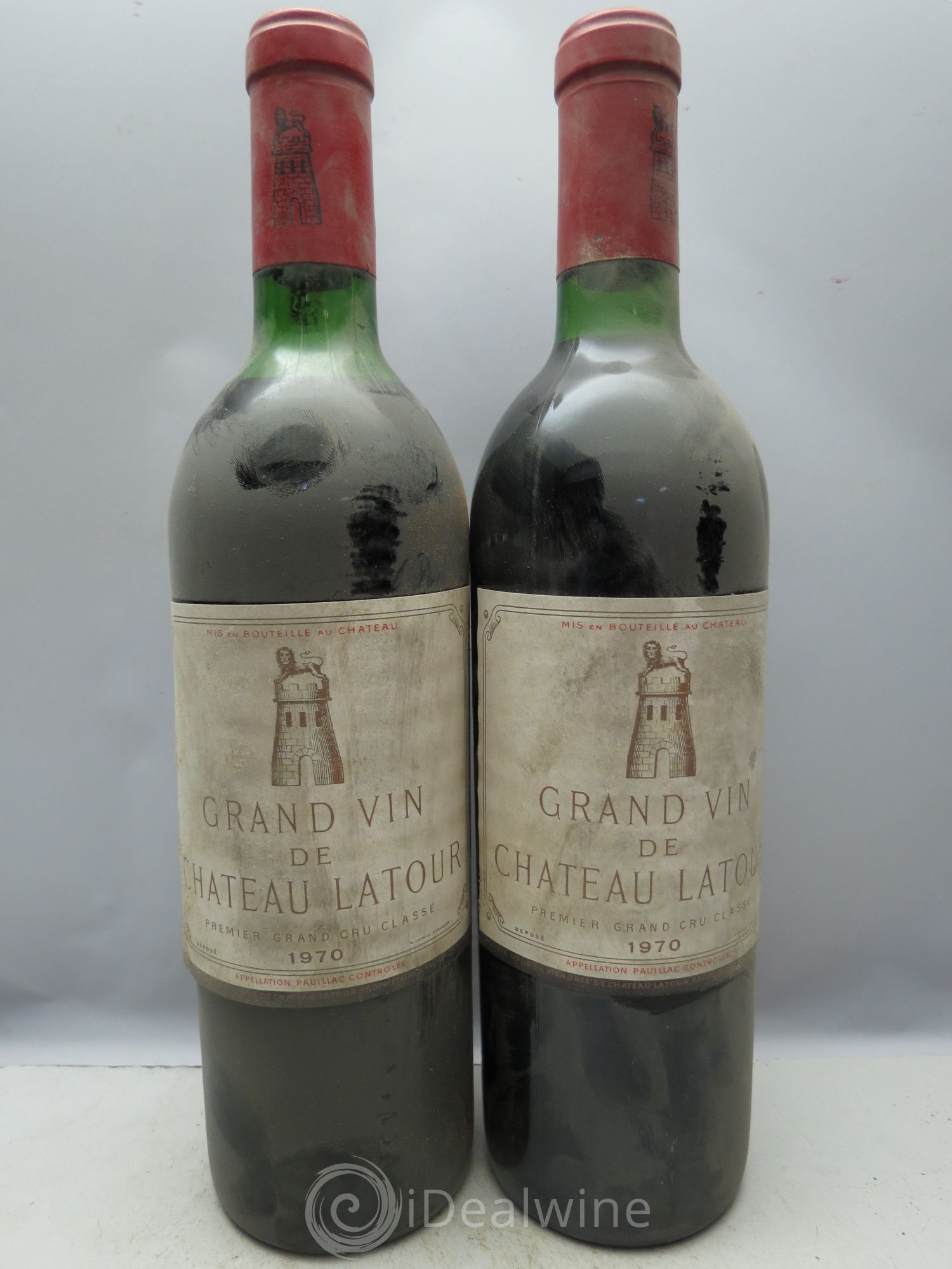 Château Latour 1er Grand Cru Classé 1970 - Lot de 6 bouteilles - 1