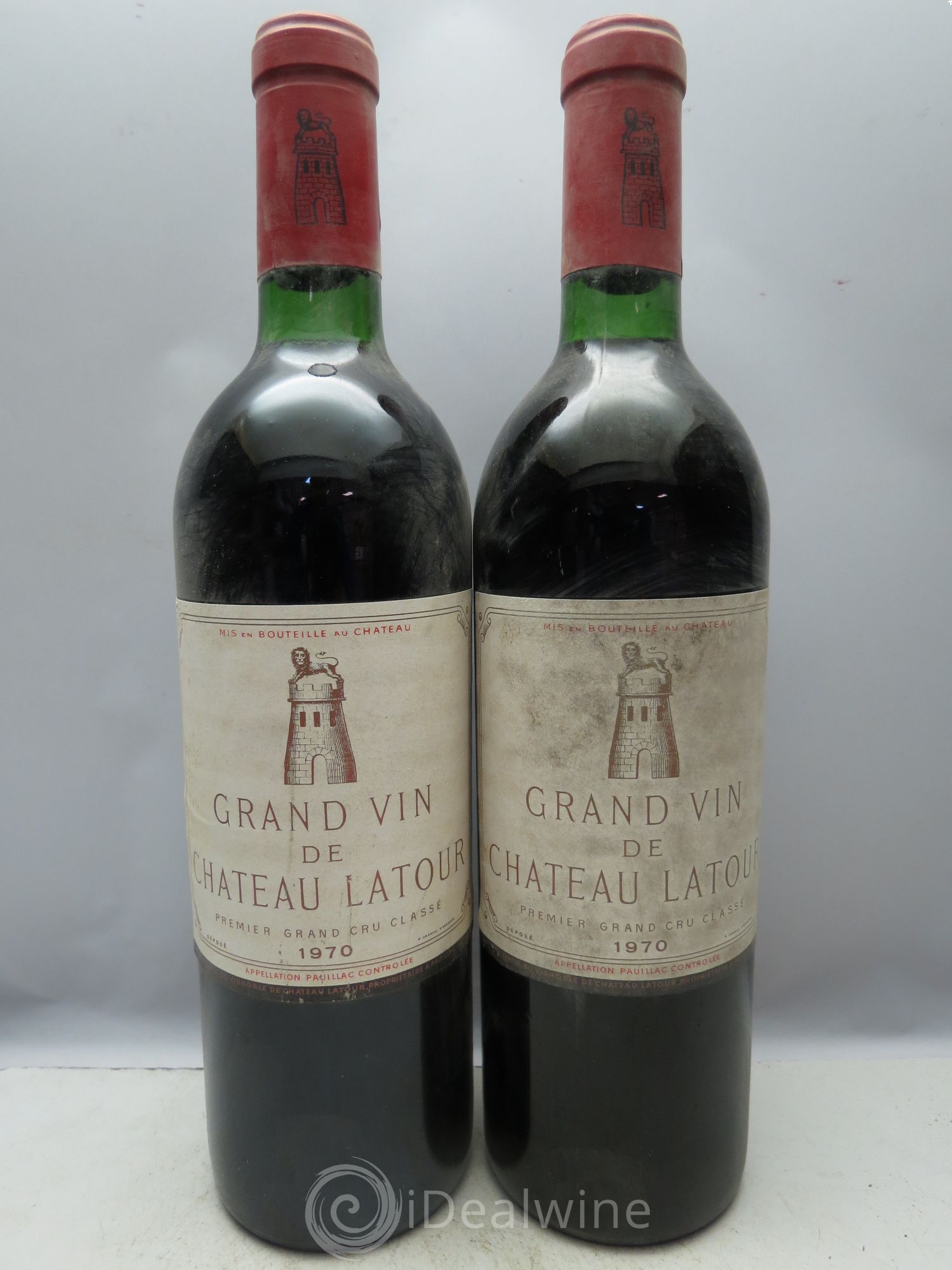 Château Latour 1er Grand Cru Classé 1970 - Lot de 6 bouteilles - 2