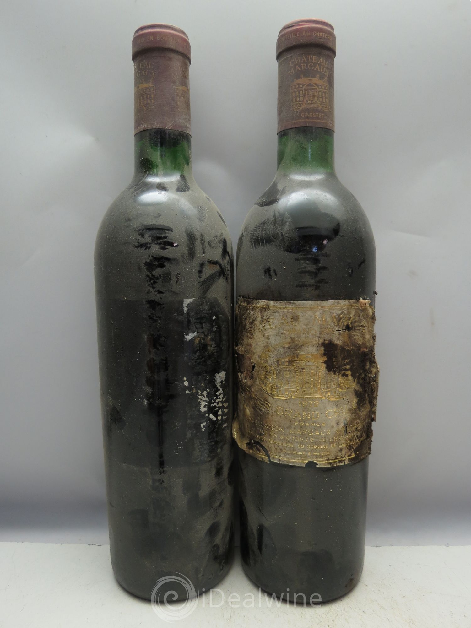 Château Margaux 1er Grand Cru Classé 1972 - Lot de 12 bouteilles - 2