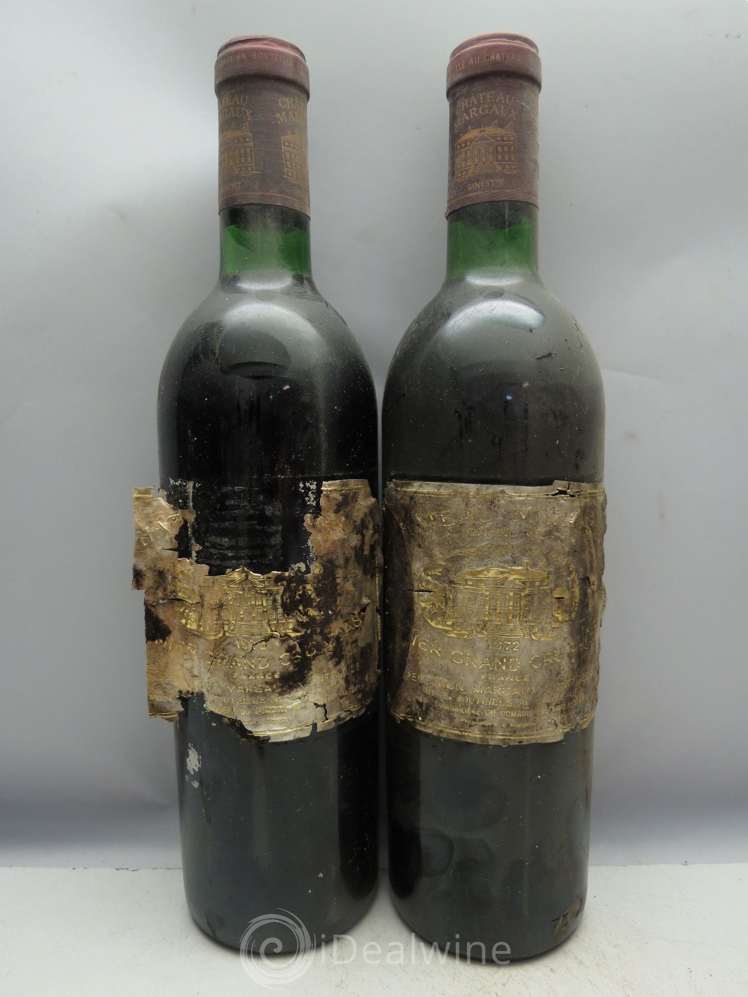 Château Margaux 1er Grand Cru Classé 1972 - Lot de 12 bouteilles - 4