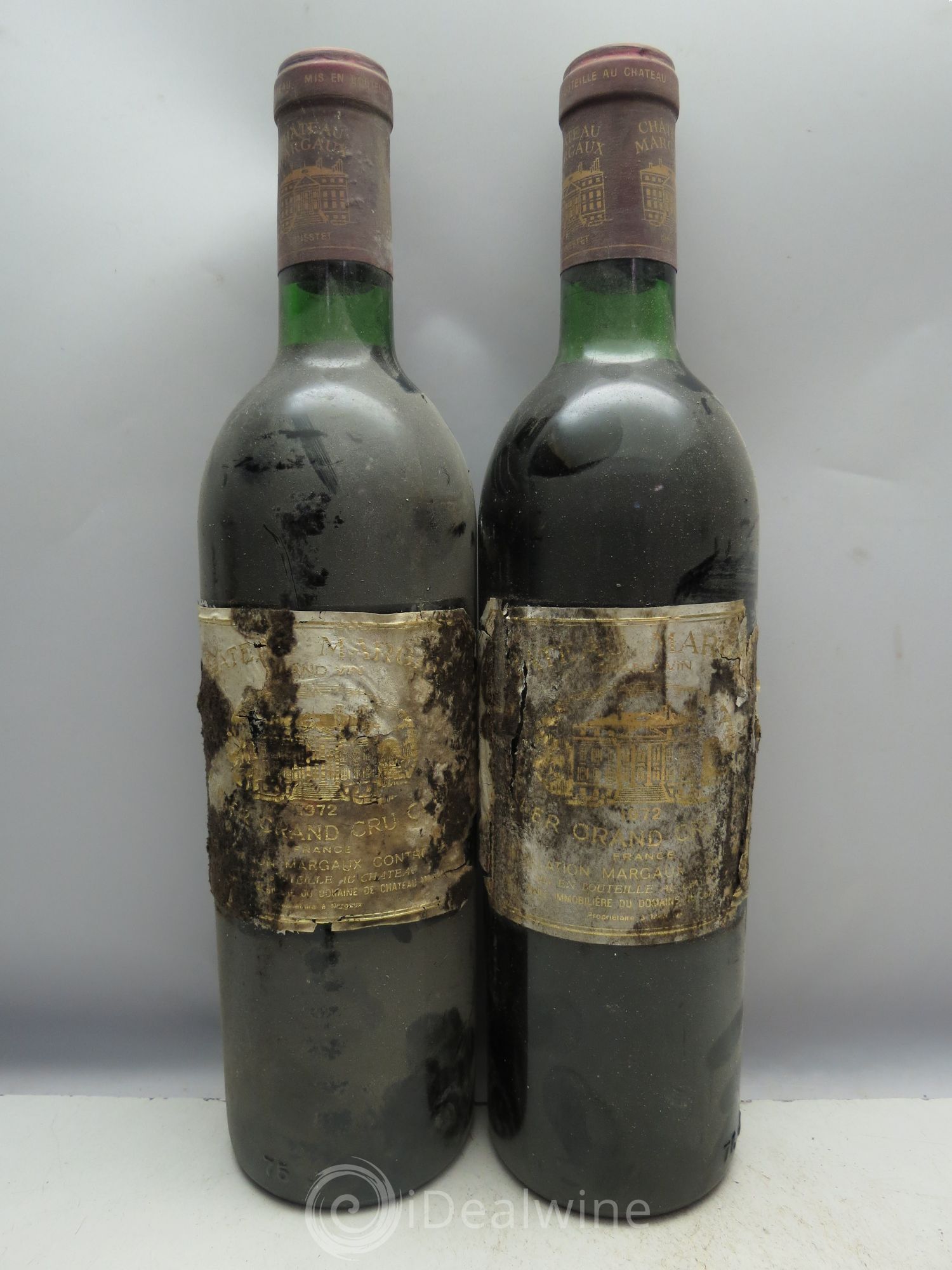 Château Margaux 1er Grand Cru Classé 1972 - Lot de 12 bouteilles - 5