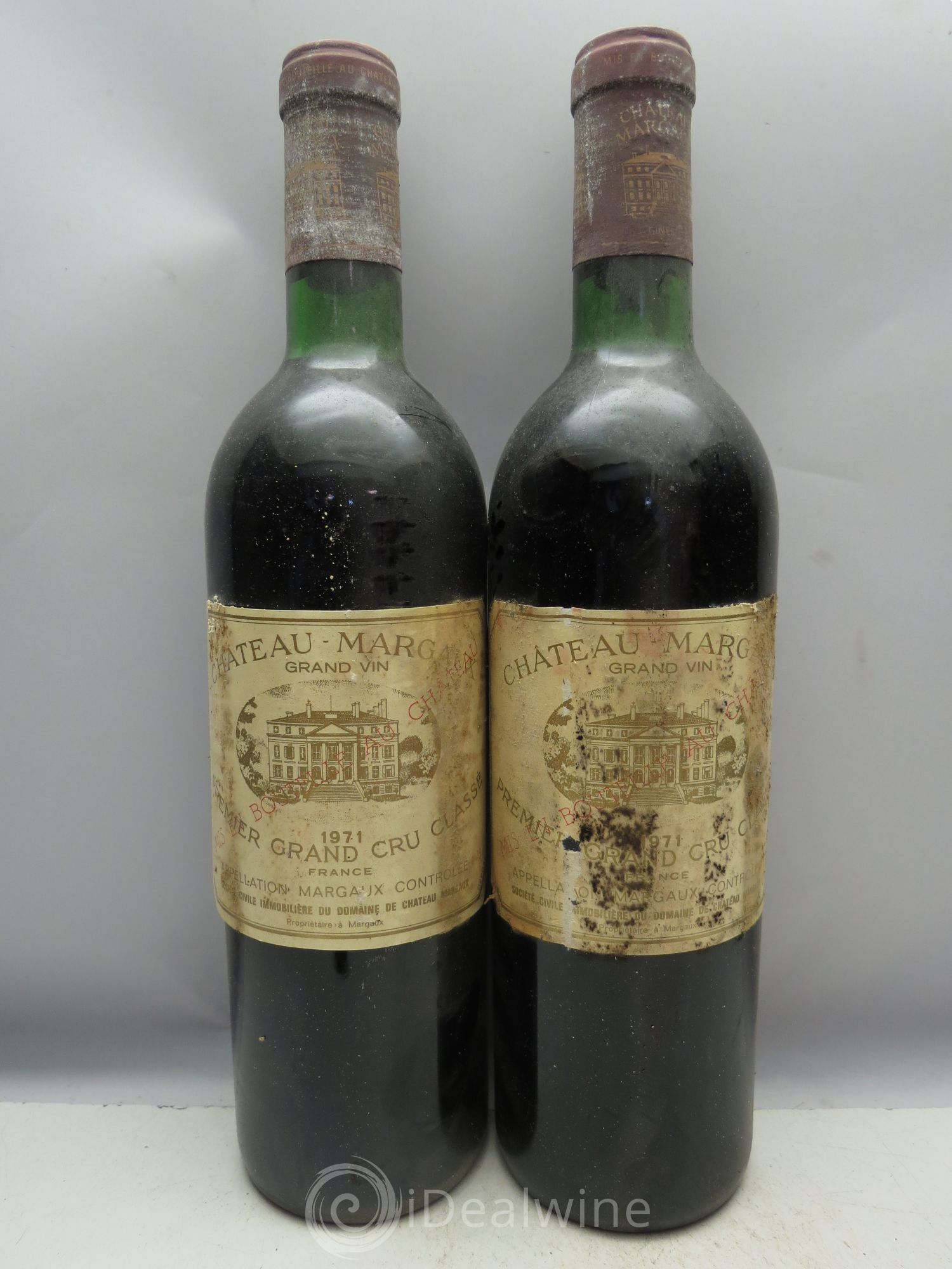 Château Margaux 1er Grand Cru Classé 1971 - Lot de 12 bouteilles - 3