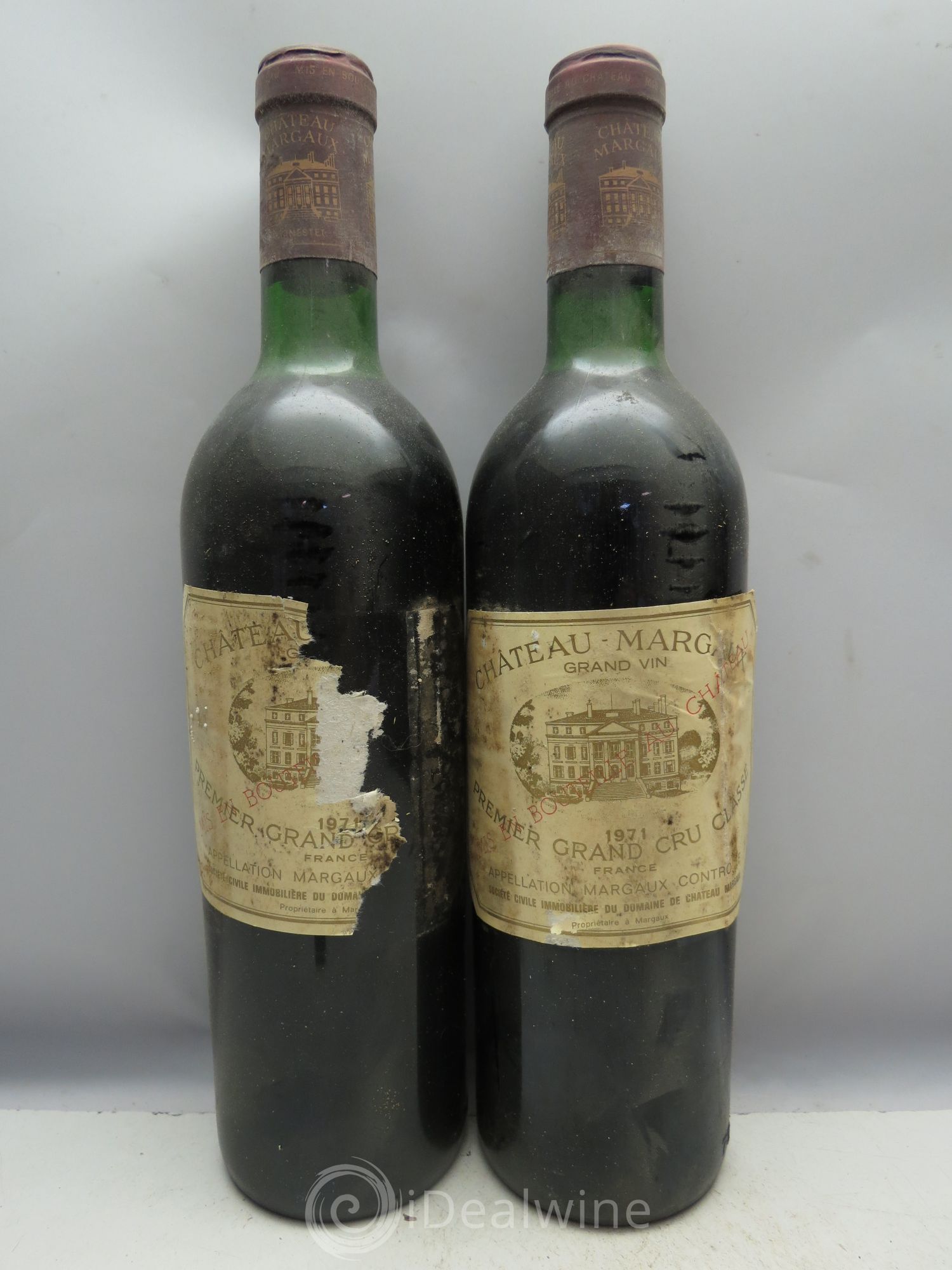 Château Margaux 1er Grand Cru Classé 1971 - Lot de 12 bouteilles - 4