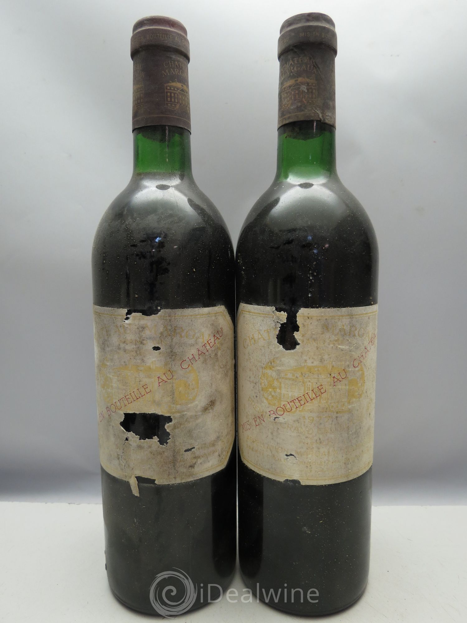 Château Margaux 1er Grand Cru Classé 1977 - Lot de 12 bouteilles - 0