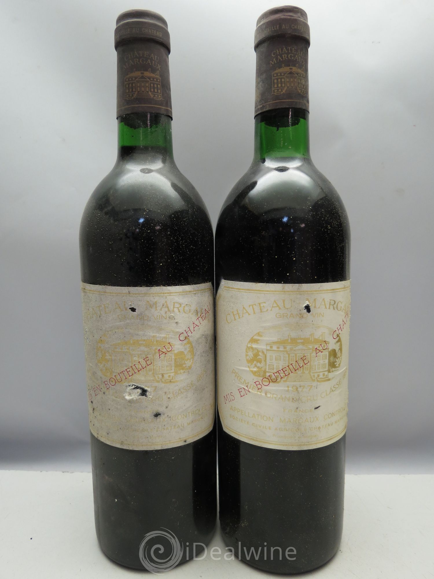 Château Margaux 1er Grand Cru Classé 1977 - Lot de 12 bouteilles - 2