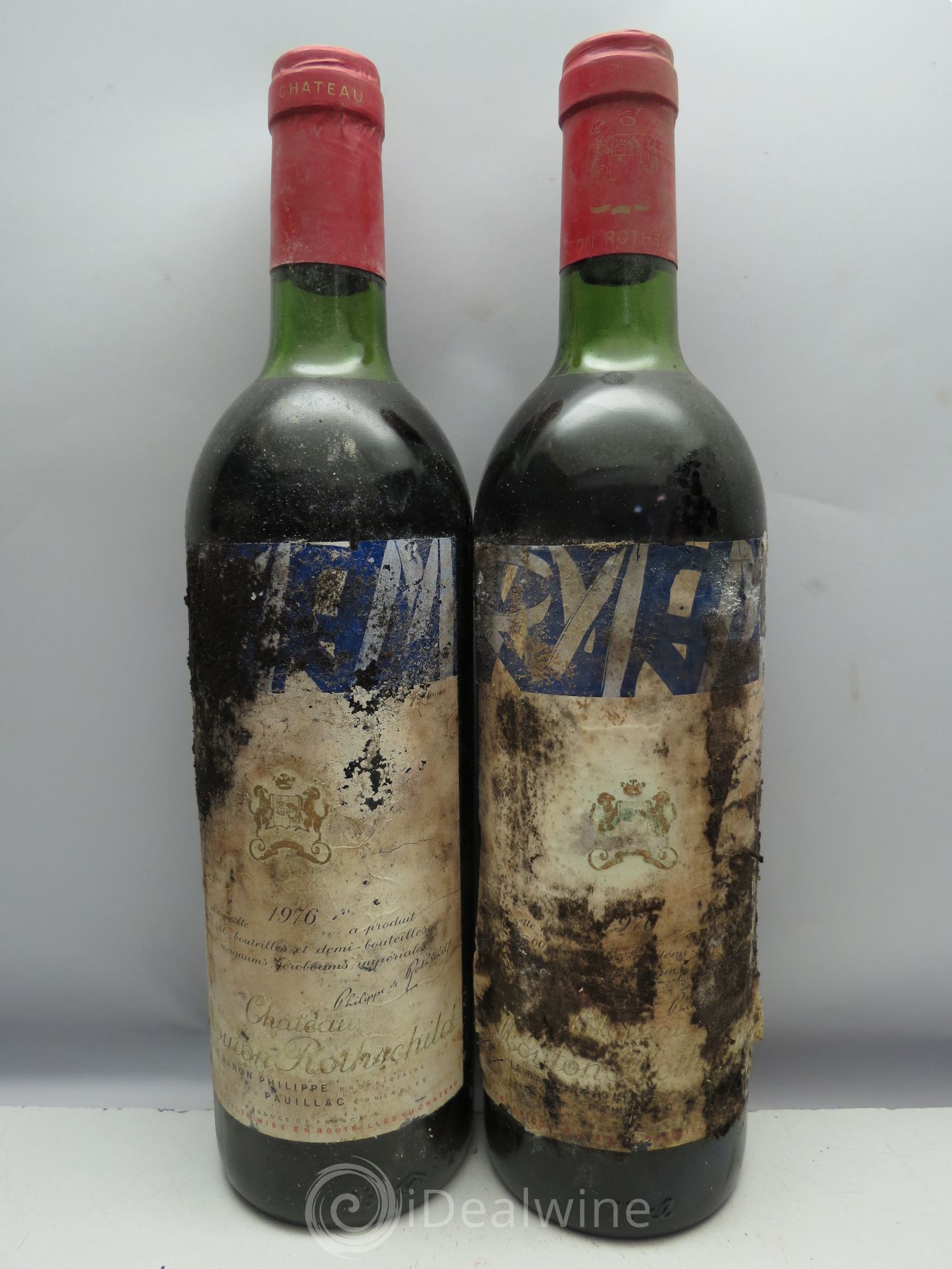 Château Mouton Rothschild 1er Grand Cru Classé 1976 - Lot de 12 bouteilles - 5