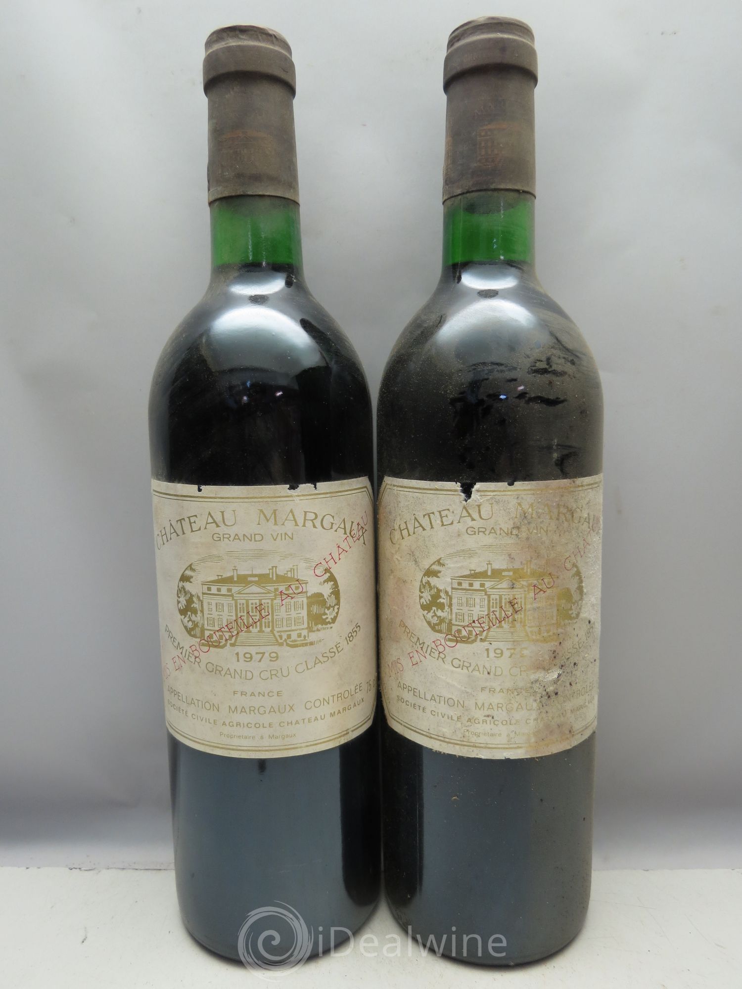 Château Margaux 1er Grand Cru Classé (CB sans couvercle) 1979 - Lot de 12 bouteilles - 0