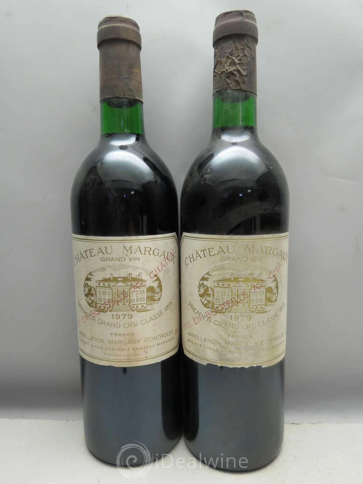 Château Margaux 1er Grand Cru Classé (CB sans couvercle) 1979 - Lot de 12 bouteilles - 3