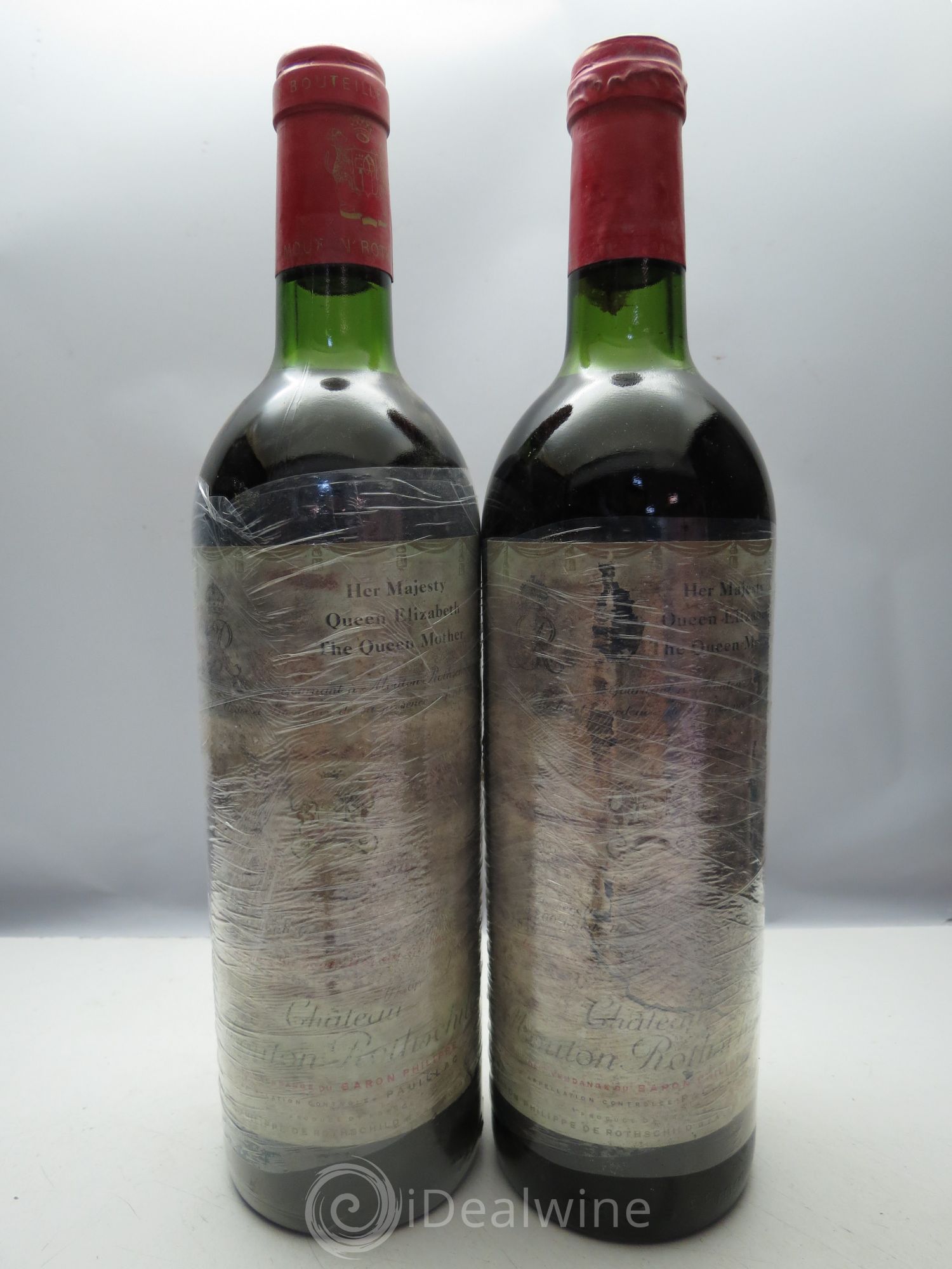 Château Mouton Rothschild 1er Grand Cru Classé (CB sans couvercle) 1977 - Lot de 12 bouteilles - 2