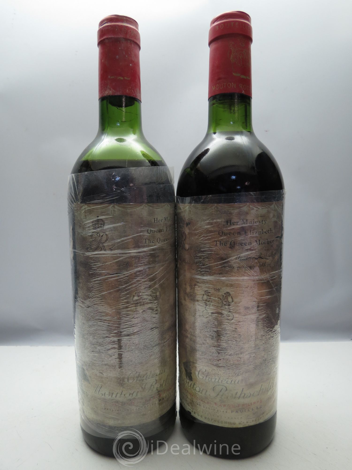 Château Mouton Rothschild 1er Grand Cru Classé (CB sans couvercle) 1977 - Lot de 12 bouteilles - 3