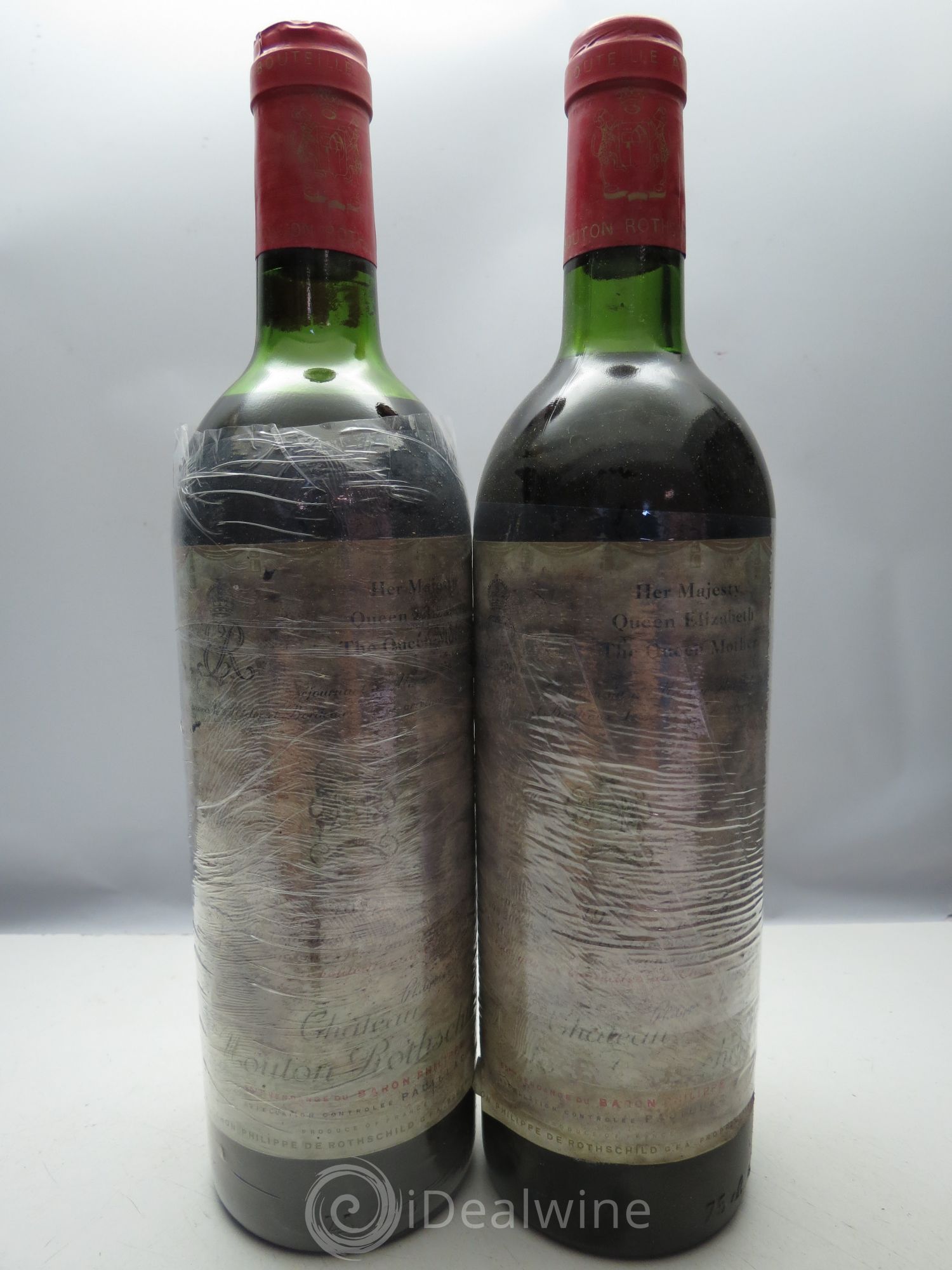Château Mouton Rothschild 1er Grand Cru Classé (CB sans couvercle) 1977 - Lot de 12 bouteilles - 4