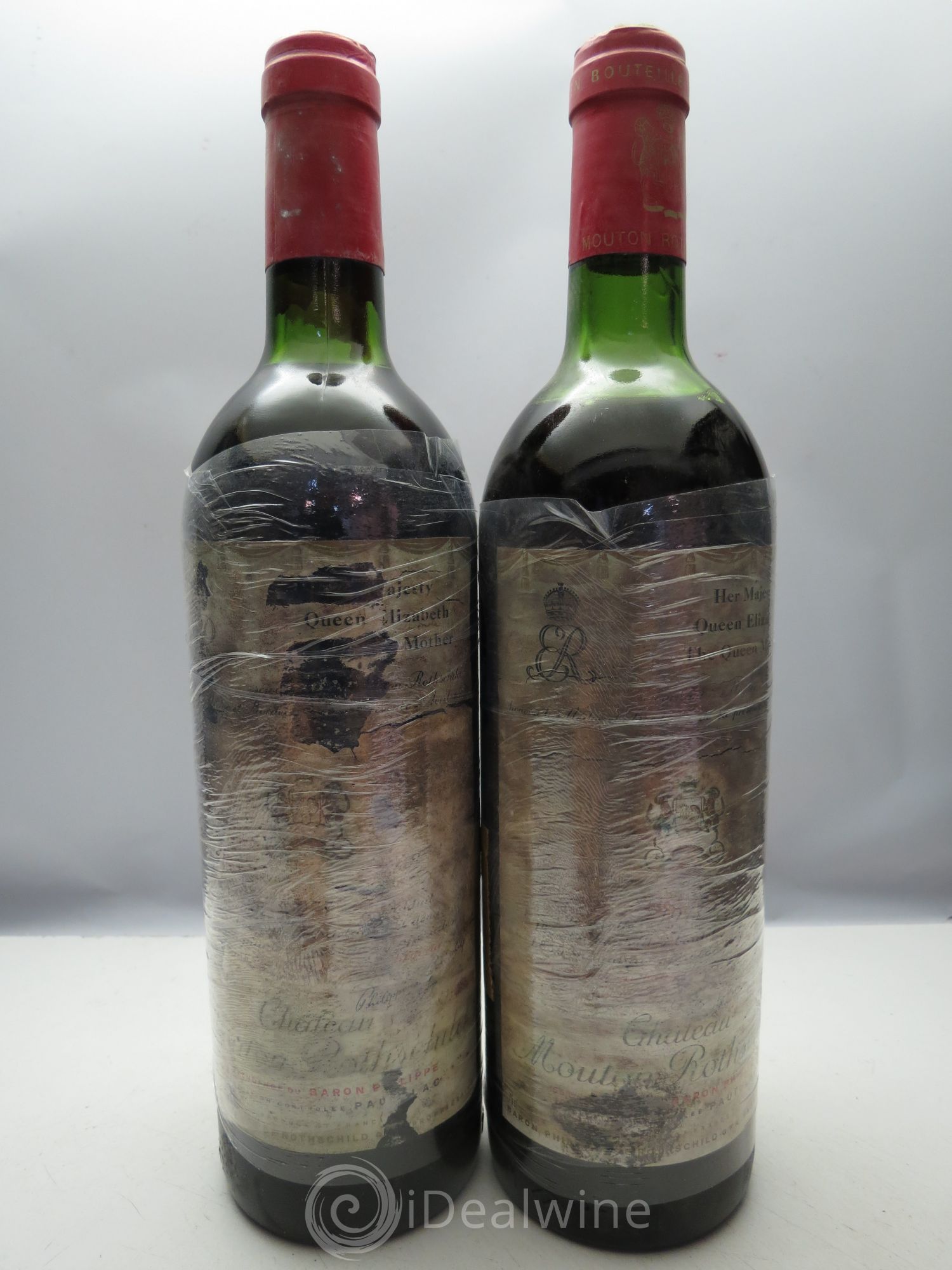 Château Mouton Rothschild 1er Grand Cru Classé (CB sans couvercle) 1977 - Lot de 12 bouteilles - 5