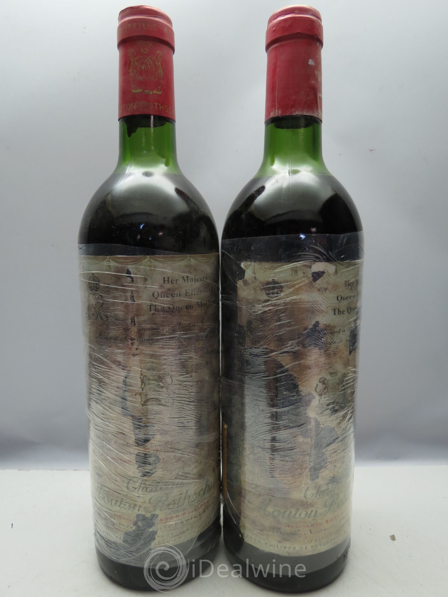 Château Mouton Rothschild 1er Grand Cru Classé (CB sans couvercle) 1977 - Lot de 12 bouteilles - 3